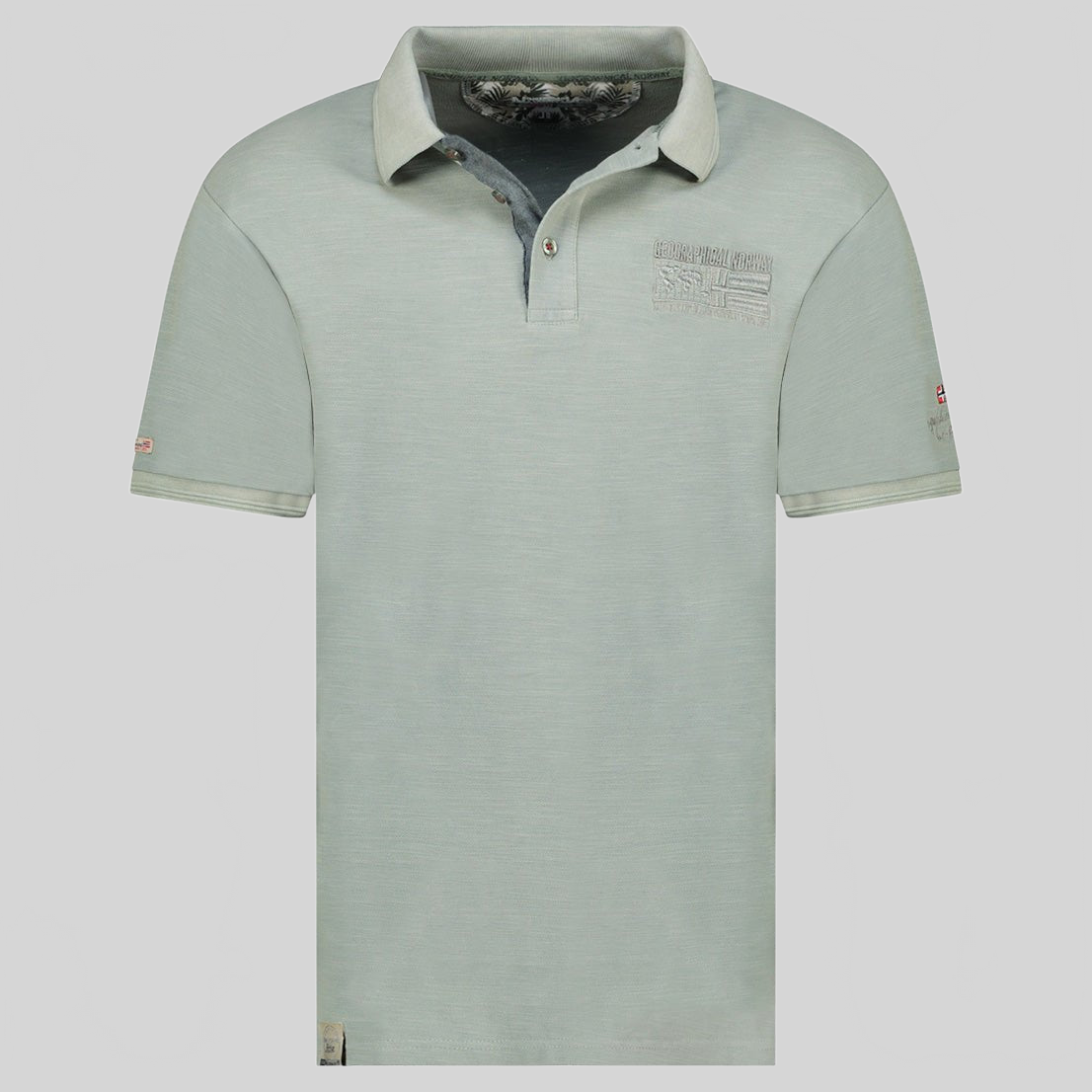 Geographical Norway Geographical Norway Kslub Hombre - Polo bordado con banderas y manga corta - Geographical Norway KSLUB_MEN_BEIGE_S_SDB-KSLUB_MEN_BLANC_CASSE_S_SDB- KSLUB_MEN_BEIGE_S_SDB-KSLUB_MEN_BARINE_S_S_SDB-KSLUB_MEN_BLANC_CASSE_S_SDBKSLUB_MEN_BLUEU_CLAIR_S_SDB-KSLUB_MEN_OLIVE_S_SDB-KSLUB_MEN_BLANC_CASSE_M_SDB-KSLUB_MEN_BLUEU_CLAIR_M_SDB-KSLUB_MEN_OLIVE_M_SDB-KSLUB_MEN_MARINE_M_SDB-KSLUB_MEN_BEIGE_M_SDB