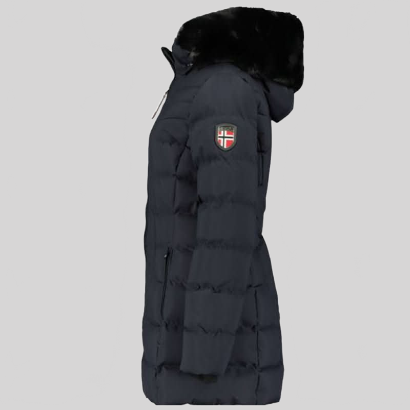 Geographical Norway Bracelet - Langer Damenparka mit abnehmbarer Kapuze, Reißverschlusstaschen - Geographical Norway BRACELET_LADY_MARINE_S_SDB-BRACELET_LADY_MARINE_M_SDB-BRACELET_LADY_MARINE_L_SDB-BRACELET_LADY_MARINE_XL_SDB-...ARMBAND_LADY_SCHWARZ_S_SDB-ARMBAND_LADY_SCHWARZ_M_SDB-ARMBAND_LADY_SCHWARZ_L_SDB-ARMBAND_LADY_SCHWARZ_XL_SDB-ARMBAND_LADY_SCHWARZ_XXL_SDB
