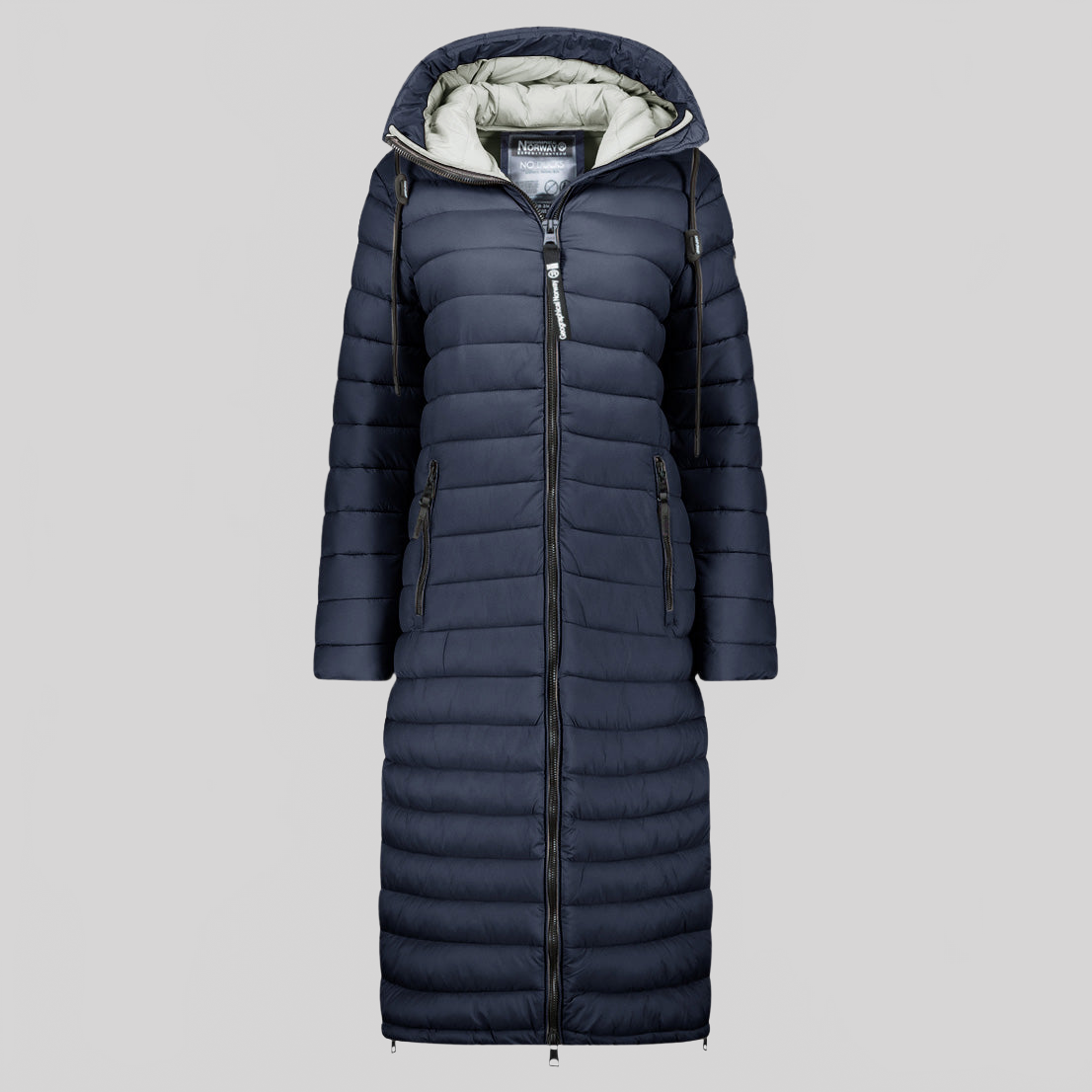 Geographical Norway AZULE LONG Damen - Jacke Taupe