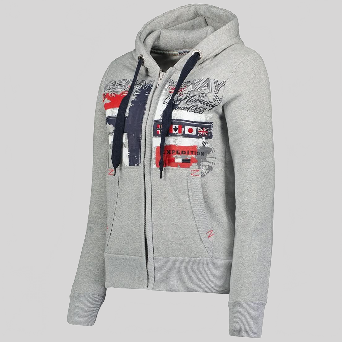Geographical Norway Getchup Damen - Kapuzenpullover - Geographical Norway GETCHUP_LADY_MARINE_S_SDB-GETCHUP_LADY_MARINE_M_SDB-GETCHUP_LADY_MARINE_L_SDB-.GETCHUP_LADY_MARINE_XL_SDB-GETCHUP_LADY_MARINE_XXL_SDB-GETCHUP_LADY_TAUPE_S_SDB-GETCHUP_LADY_TAUPE_M_SDB-GETCHUP_LADY_TAUPE_L_SDB-GETCHUP_LADY_TAUPE_XL_SDB-GETCHUP_LADY_SCHWARZ_S_SDB