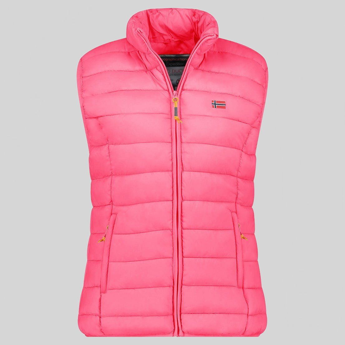 Geographical Norway VATIKOLOR Women - Sleeveless Vest with Zip - Geographical Norway VATIKOLOR_LADY_BEIGE_S_SDB-VATIKOLOR_LADY_BEIGE_M_SDB-VATIKOLOR_LADY_BEIGE_L_SDB-VATIKOLOR_LADY_BEIGE_XL_SDB-VATIKOLOR_LADY_BEIGE_XXL_SDB-VATIKOLOR_LADY_VERT_AMANDE_S_SDB-VATIKOLOR_LADY_VERT_AMANDE_M_SDB-VATIKOLOR_LADY_VERT_AMANDE_L_SDB-VATIKOLOR_LADY_VERT_AMANDE_XL_SDB-VATIKOLOR_LADY_VERT_AMANDE_XXL_SDB
