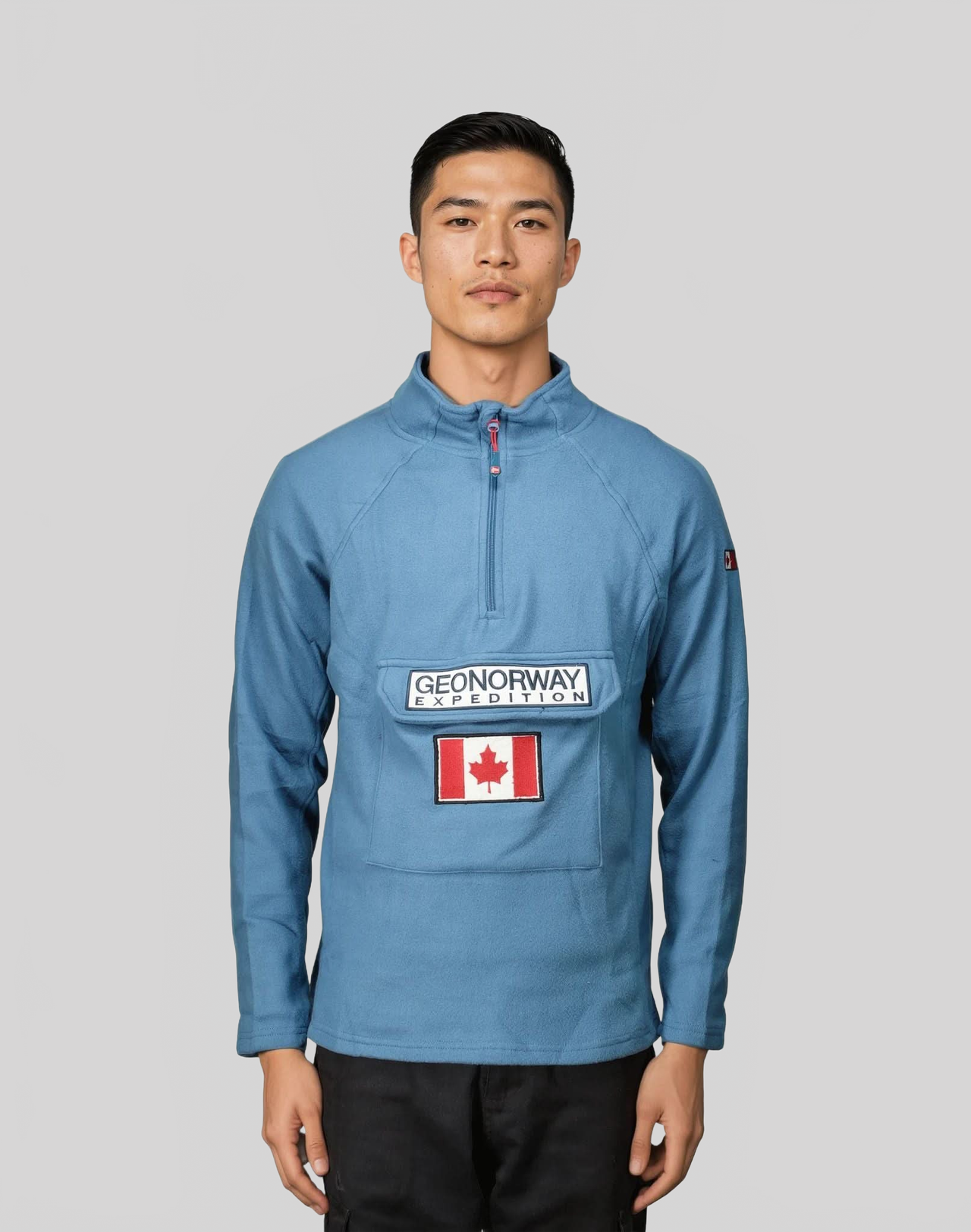 Tymclassana Hz Anapurna Homme - Polaire - Geographical Norway TYMCLASSANA_MEN_HZ_VERT_FONCE_3XL_SDB-TYMCLASSANA_MEN_HZ_NOIR_3XL_SDB-TYMCLASSANA_MEN_HZ_MARINE_XXL_SDB