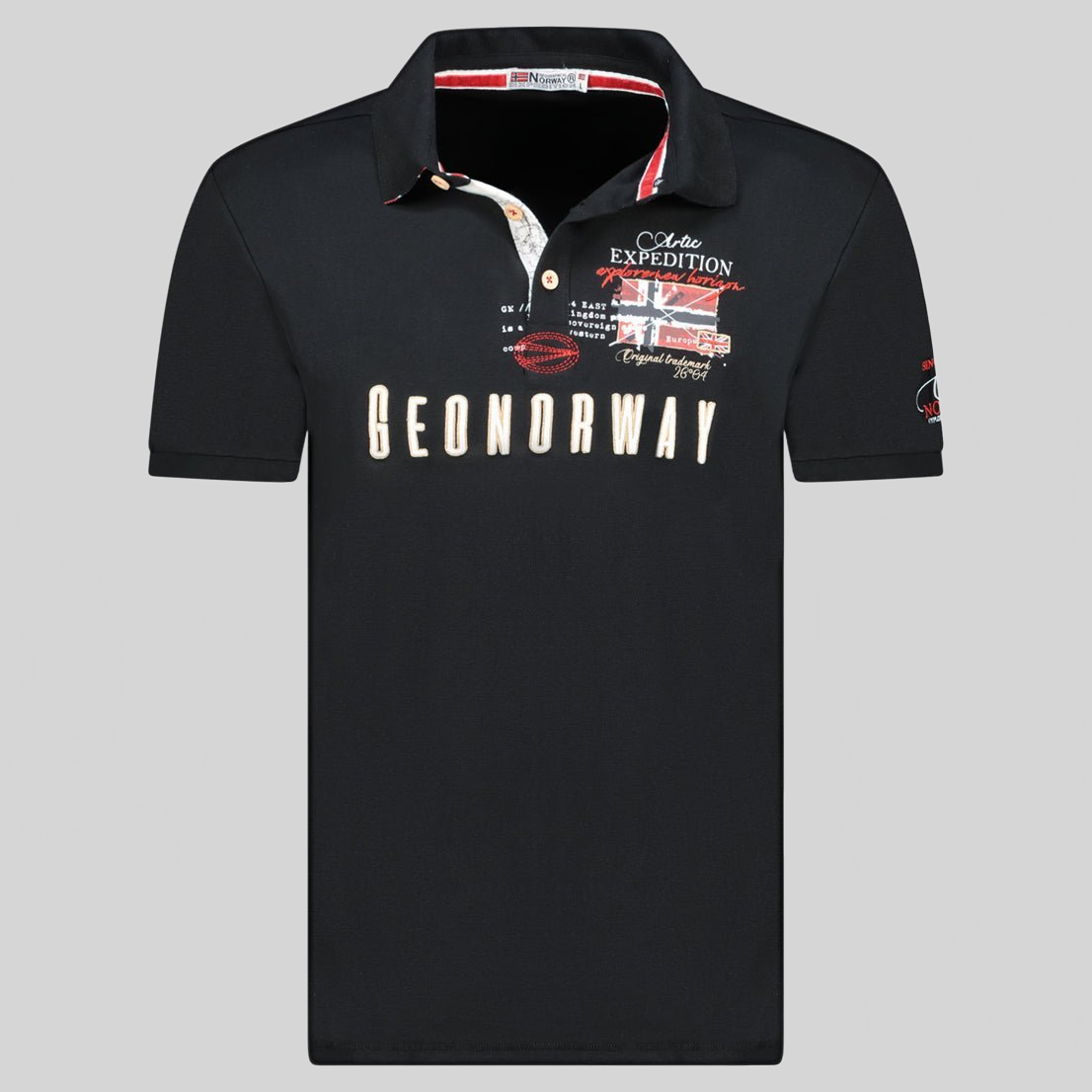 Geographical Norway KASON Hombre - Polo manga corta 100% Algodón - Geographical Norway KASON_MEN_GRIS_CLAIR_S_S_SDB-KASON_MEN_BLANC_S_SDB-KASON_MEN_GRIS_CLAIR_M_SDB-KASON_MEN_BLANC_M_SDB-KASON_MEN_GRIS_CLAIR_L_SDB-KASON_MEN_BLANC_L_SDB-KASON_MEN_GRIS_CLAIR_XL_SDB-KASON_MEN_BLANC_XL_SDB-KASON_MEN_GRIS_CLAIR_XXL_SDB-KASON_MEN_BLANC_XXL_SDB