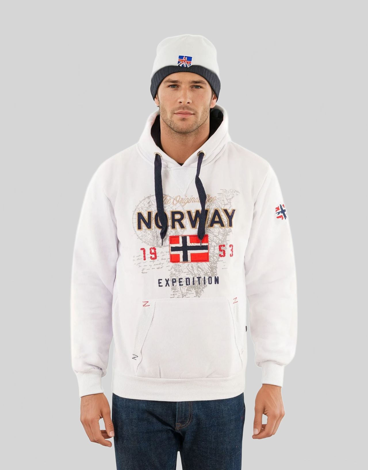 Geographical Geographical Norway Guitre Hombre - Sudadera con cinta para el pelo - Geographical Norway GUITRE_MEN_BLANC_S_EO_SDB-GUITRE_MEN_ROUGE_S_EO_SDB-GUITRE_MEN_NOIR_S_EO_SDB-GUITRE_MEN_BLANC_M_EO_SDB-GUITRE_MEN_ROUGE_M_EO_SDB-GUITRE_MEN_NOIR_M_EO_SDB-GUITRE_MEN_BLANC_L_EO_SDB-GUITRE_MEN_ROUGE_L_EO_SDB-GUITRE_MEN_NOIR_L_EO_SDB-GUITRE_MEN_ROUGE_XL_EO_SDB