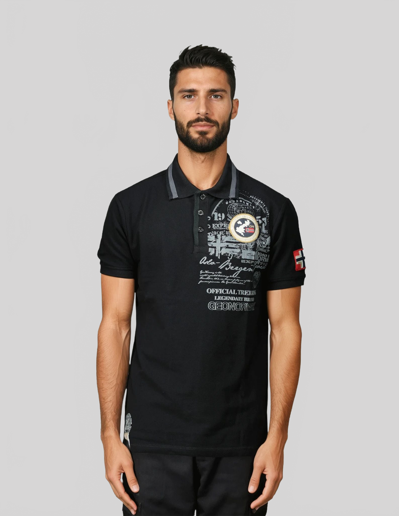 Geographical Norway KARUEN Hombre - Polo Manga Corta 100% Algodón - Geographical Norway KARUEN_MEN_MARINE_S_SDB-KARUEN_MEN_MARINE_SDB-KARUEN_MEN_MARINE_L_SDB-KARUEN_MEN_MARINE_XL_SDB-KARUEN_MEN_MARINE_XXL_SDB-KARUEN_MEN_MARINE_3XL_SDB-KARUEN_MEN_GRIS_FONCE_SDB-KARUEN_MEN_GRIS_FONCE_M_SDB-KARUEN_MEN_GRIS_FONCE_L_SDB-KARUEN_MEN_GRIS_FONCE_XL_SDB