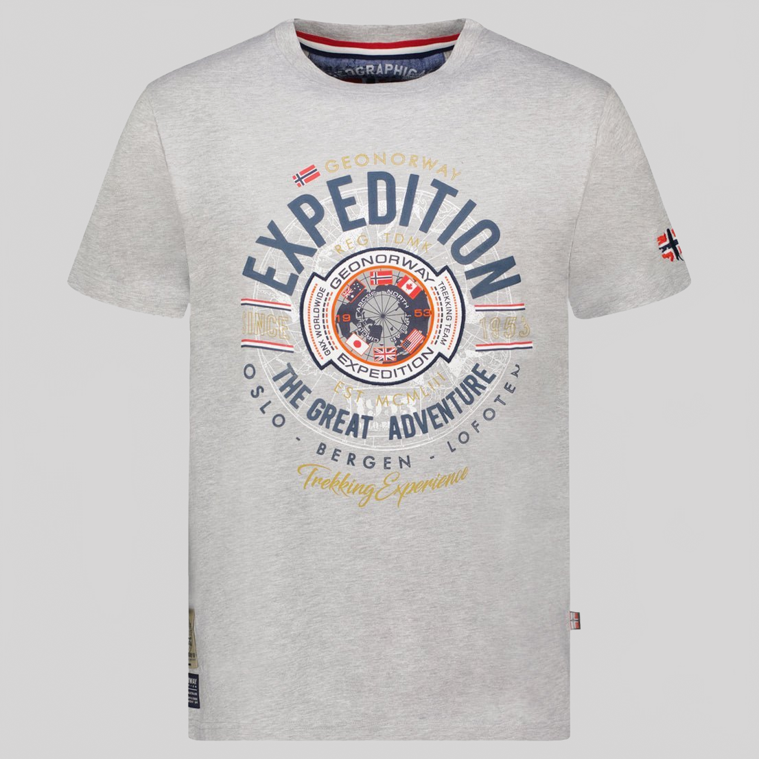 Geographical Norway Jaldemar Homme - T-shirt manches courtes - Geographical Norway JALDEMAR_MEN_MARINE_S_SDB-JALDEMAR_MEN_GRIS_CLAIR_S_SDB-JALDEMAR_MEN_ROUGE_S_SDB-JALDEMAR_MEN_BLANC_S_SDB-JALDEMAR_MEN_MARINE_M_SDB-JALDEMAR_MEN_ROUGE_M_SDB-JALDEMAR_MEN_BLANC_M_SDB-JALDEMAR_MEN_GRIS_CLAIR_M_SDB-JALDEMAR_MEN_MARINE_L_SDB-JALDEMAR_MEN_BLANC_L_SDB