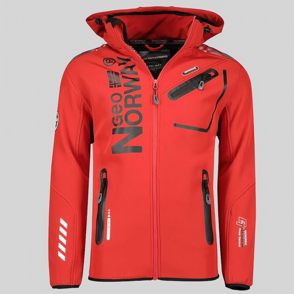 Geographical Norway Royaute Homme - Softshell Marine rouge - Geographical Norway - S Marine rouge