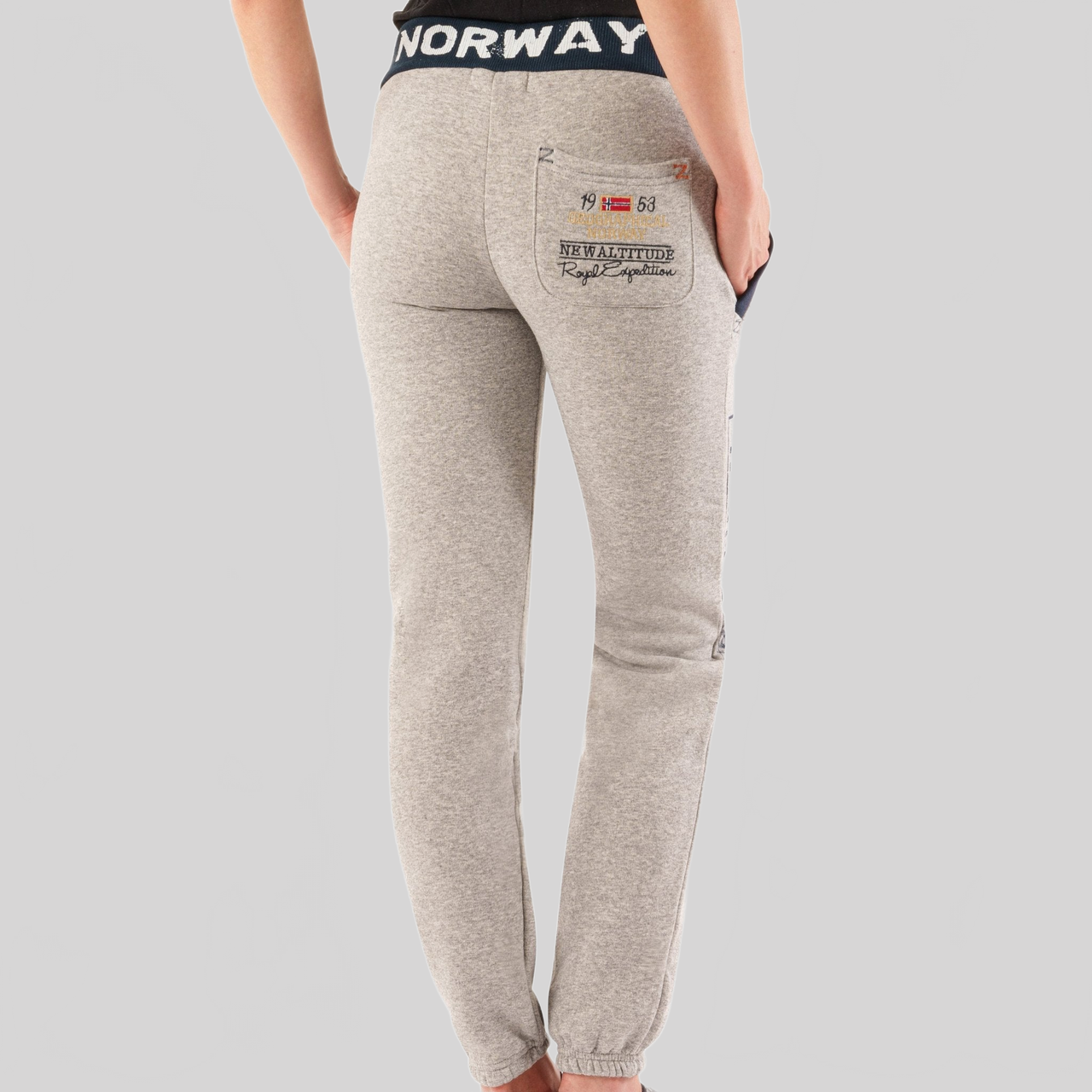 Geographical Norway Myer Femme - Pantalon de jogging bas resserré - Geographical Norway MYER_LADY_GRIS_CLAIR_S_EO_SDB-MYER_LADY_GRIS_CLAIR_M_EO_SDB-MYER_LADY_GRIS_CLAIR_L_EO_SDB-MYER_LADY_GRIS_CLAIR_XL_EO_SDB-MYER_LADY_GRIS_CLAIR_XXL_EO_SDB-MYER_LADY_NOIR_S_EO_SDB-MYER_LADY_NOIR_M_EO_SDB-MYER_LADY_NOIR_L_EO_SDB-MYER_LADY_NOIR_XL_EO_SDB-MYER_LADY_NOIR_XXL_EO_SDB