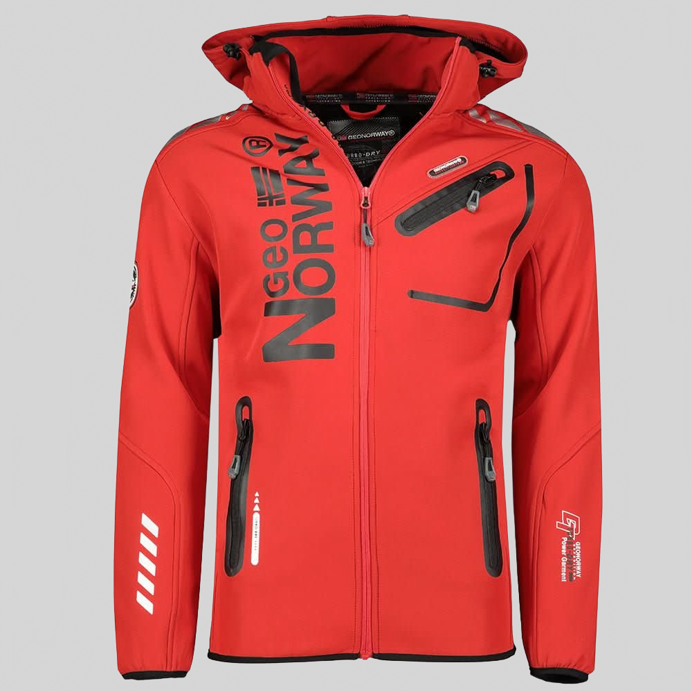 Geographical Norway Royaute Homme - Softshell Kaki orange - Geographical Norway - S Kaki orange