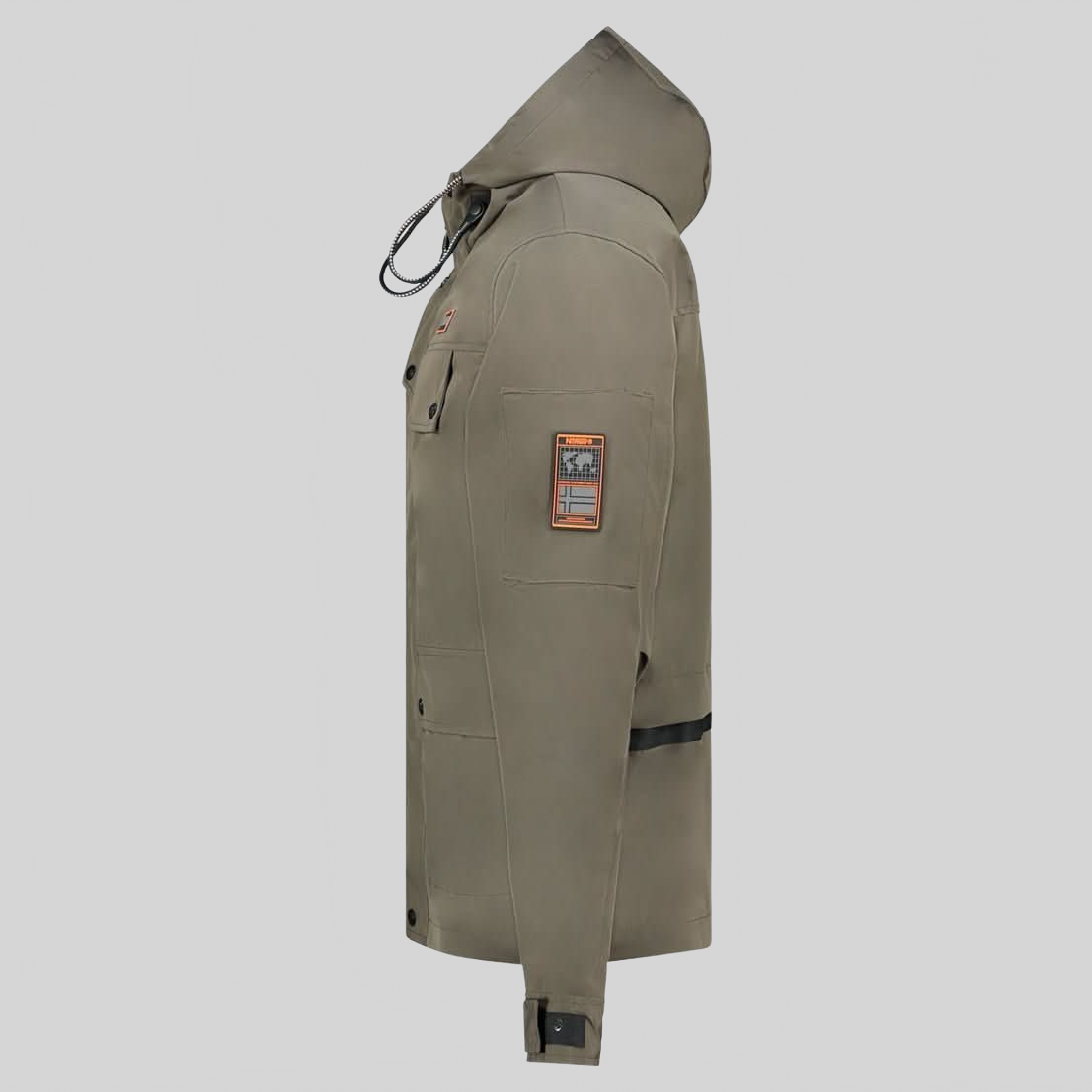 Geographical Norway BAKIROU Homme - Spring Jacket avec Capuche - Geographical Norway BAKIROU_MEN_KAKI_S_SDB-BAKIROU_MEN_KAKI_M_SDB-BAKIROU_MEN_KAKI_L_SDB-BAKIROU_MEN_KAKI_XL_SDB-BAKIROU_MEN_KAKI_XXL_SDB-BAKIROU_MEN_KAKI_3XL_SDB-BAKIROU_MEN_NOIR_S_SDB-BAKIROU_MEN_NOIR_M_SDB-BAKIROU_MEN_NOIR_L_SDB-BAKIROU_MEN_NOIR_XL_SDB