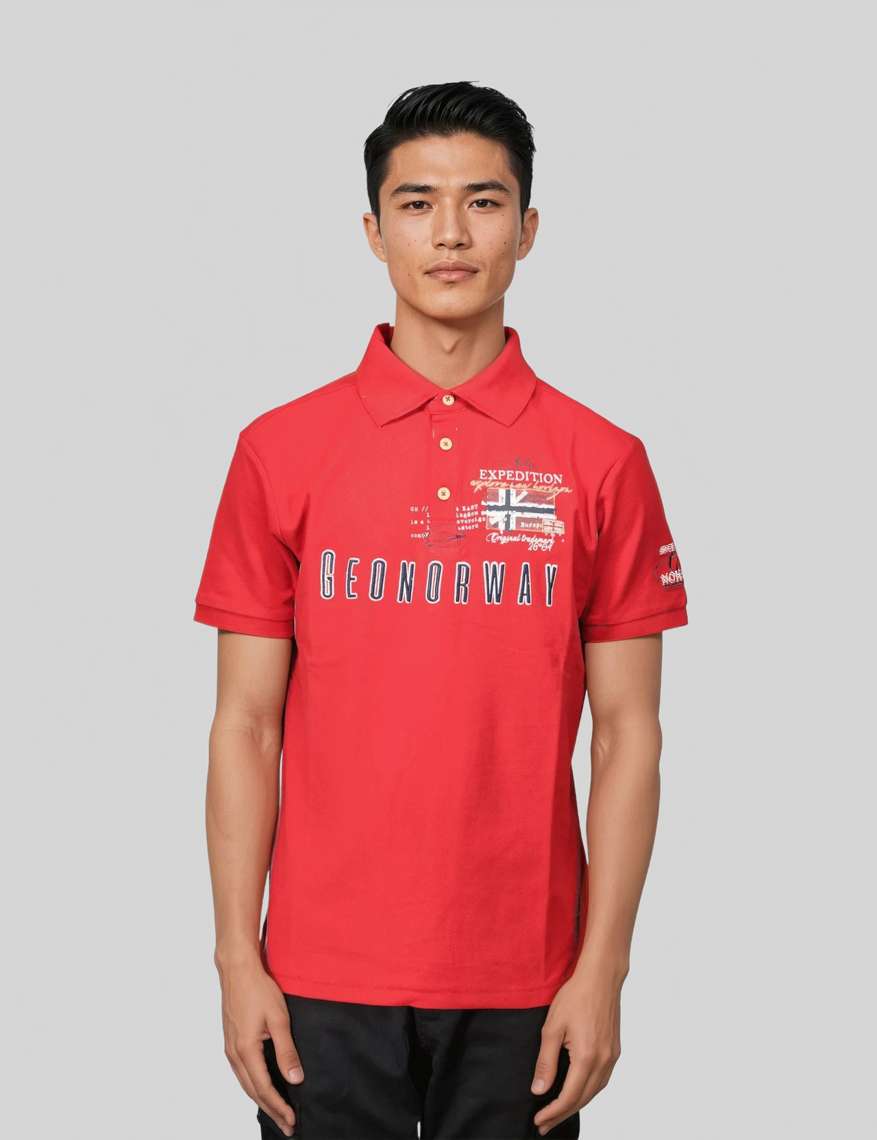 Geographical Norway KASON Hombre - Polo manga corta 100% Algodón - Geographical Norway KASON_MEN_GRIS_CLAIR_S_S_SDB-KASON_MEN_BLANC_S_SDB-KASON_MEN_GRIS_CLAIR_M_SDB-KASON_MEN_BLANC_M_SDB-KASON_MEN_GRIS_CLAIR_L_SDB-KASON_MEN_BLANC_L_SDB-KASON_MEN_GRIS_CLAIR_XL_SDB-KASON_MEN_BLANC_XL_SDB-KASON_MEN_GRIS_CLAIR_XXL_SDB-KASON_MEN_BLANC_XXL_SDB