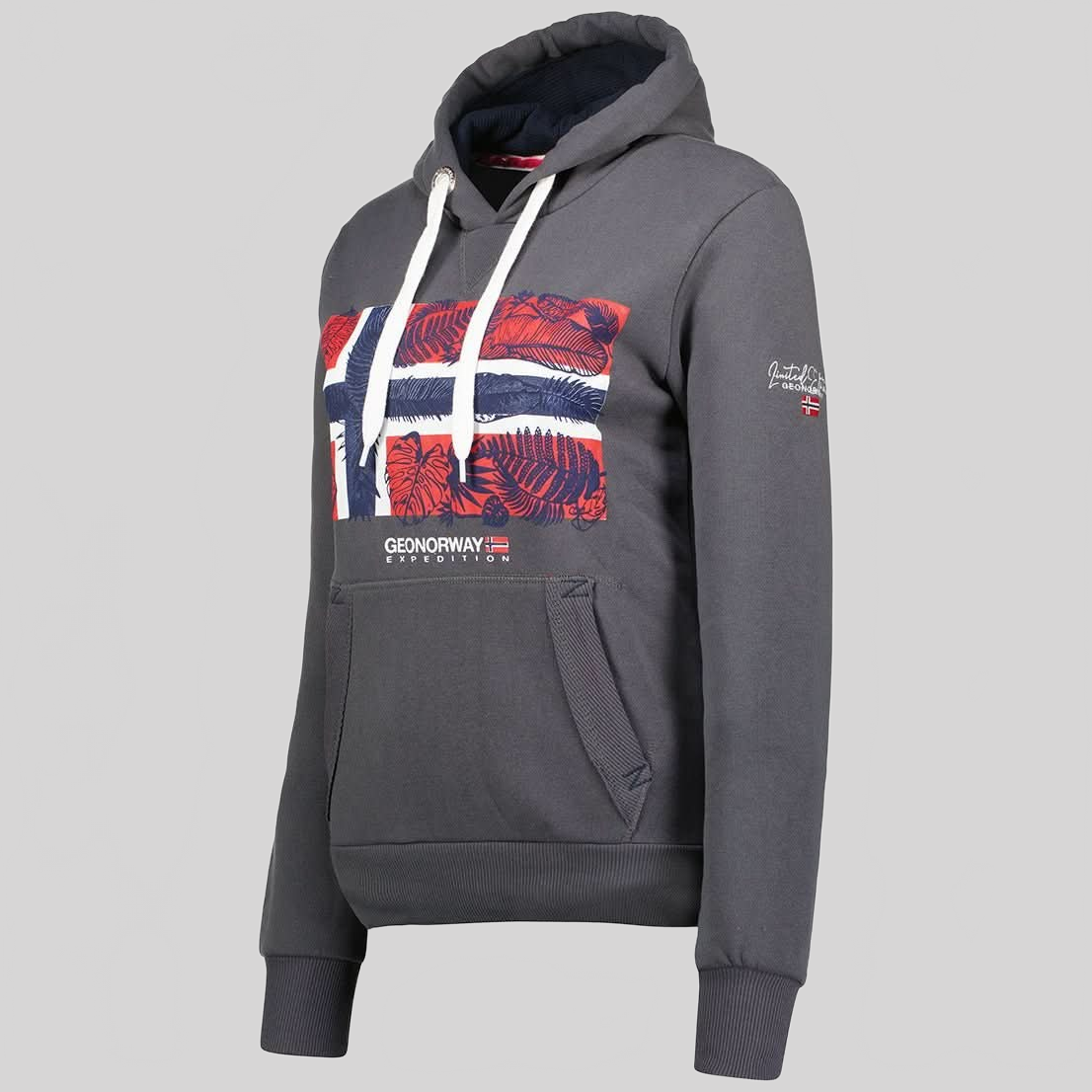 Geographical Norway Gpalm Donna - Top in felpa - Geographical Norway GPALM_LADY_GRIS_FONCE_S_SDB-GPALM_LADY_GRIS_CLAIR_SDB-GPALM_LADY_MARINE_SDB-GPALM_LADY_ROSE_FLASH_S_SDB-GPALM_LADY_TAUPE_S_SDB-GPALM_LADY_GREY_FONCE_M_SDB-GPALM_LADY_GREY_LIGHT_M_SDB-GPALM_LADY_MARINE_M_SDB-GPALM_LADY_ROSE_FLASH_SDB-GPALM_LADY_TAUPE_M_SDB