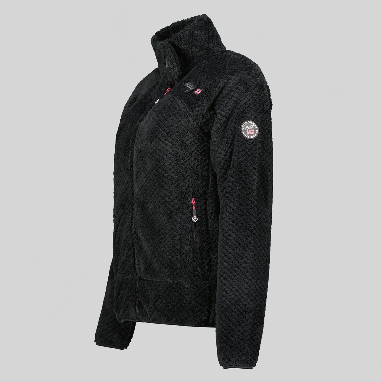 Geographical Norway Tropezienne Femme - Polaire zippée avec col fermable - Geographical Norway TROPEZIENNE_LADY_GRIS_CLAIR_S_SDB-TROPEZIENNE_LADY_GRIS_CLAIR_M_SDB-TROPEZIENNE_LADY_GRIS_CLAIR_L_SDB-TROPEZIENNE_LADY_GRIS_CLAIR_XL_SDB-TROPEZIENNE_LADY_GRIS_CLAIR_XXL_SDB-TROPEZIENNE_LADY_MARINE_S_SDB-TROPEZIENNE_LADY_MARINE_M_SDB-TROPEZIENNE_LADY_MARINE_L_SDB-TROPEZIENNE_LADY_MARINE_XL_SDB-TROPEZIENNE_LADY_MARINE_XXL_SDB