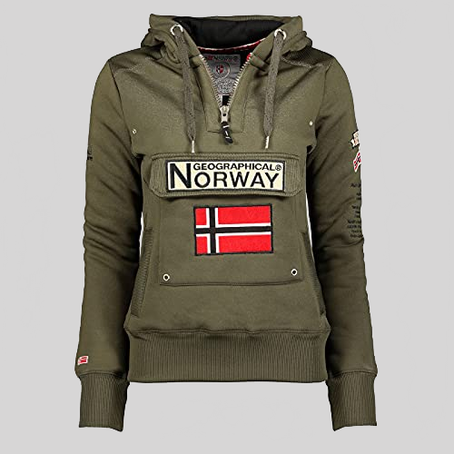 Geographical Norway Gymclass Damen - Kapuzenpullover - Geographical Norway - S Marine