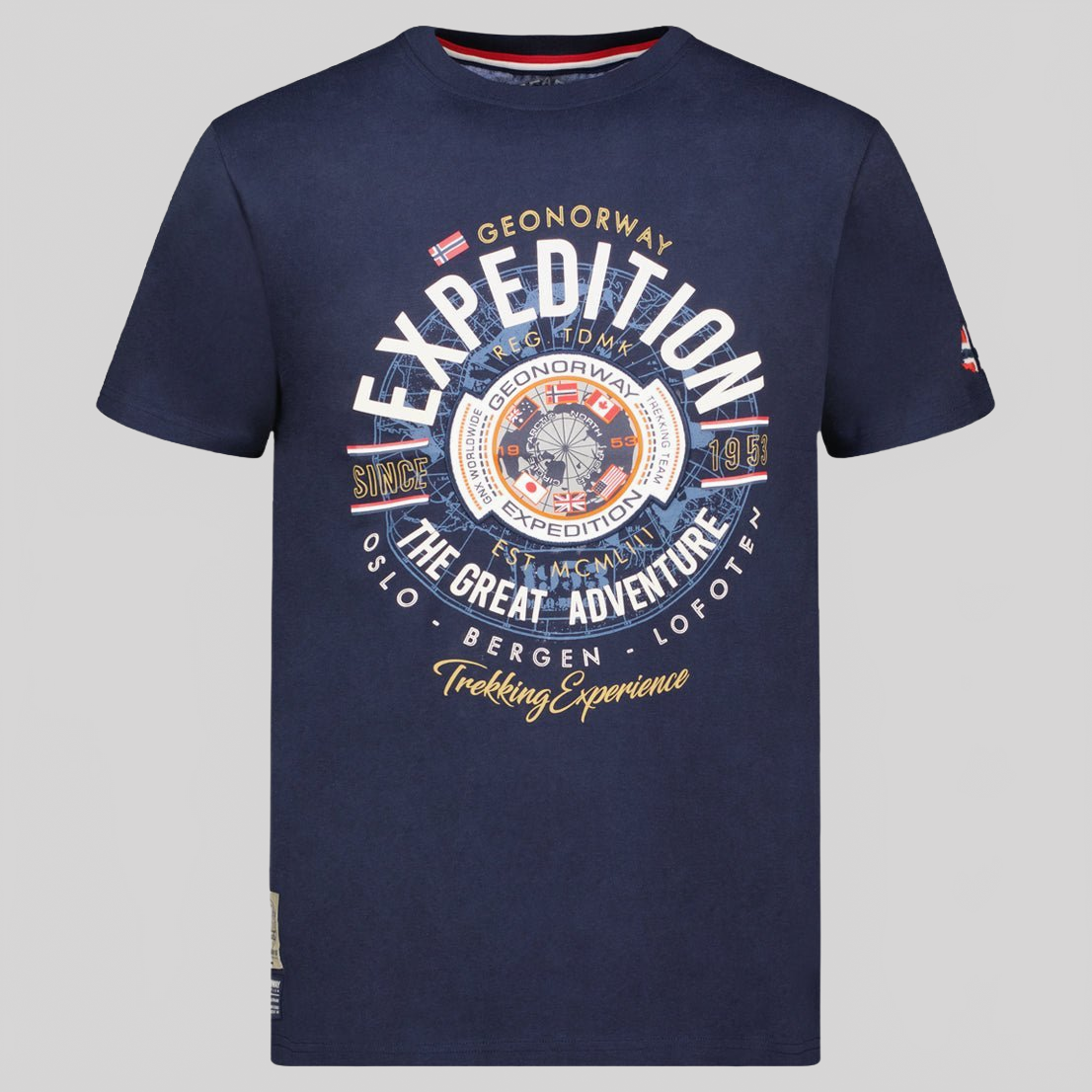 Geographical Norway Jaldemar Homme - T-shirt manches courtes - Geographical Norway JALDEMAR_MEN_MARINE_S_SDB-JALDEMAR_MEN_GRIS_CLAIR_S_SDB-JALDEMAR_MEN_ROUGE_S_SDB-JALDEMAR_MEN_BLANC_S_SDB-JALDEMAR_MEN_MARINE_M_SDB-JALDEMAR_MEN_ROUGE_M_SDB-JALDEMAR_MEN_BLANC_M_SDB-JALDEMAR_MEN_GRIS_CLAIR_M_SDB-JALDEMAR_MEN_MARINE_L_SDB-JALDEMAR_MEN_BLANC_L_SDB