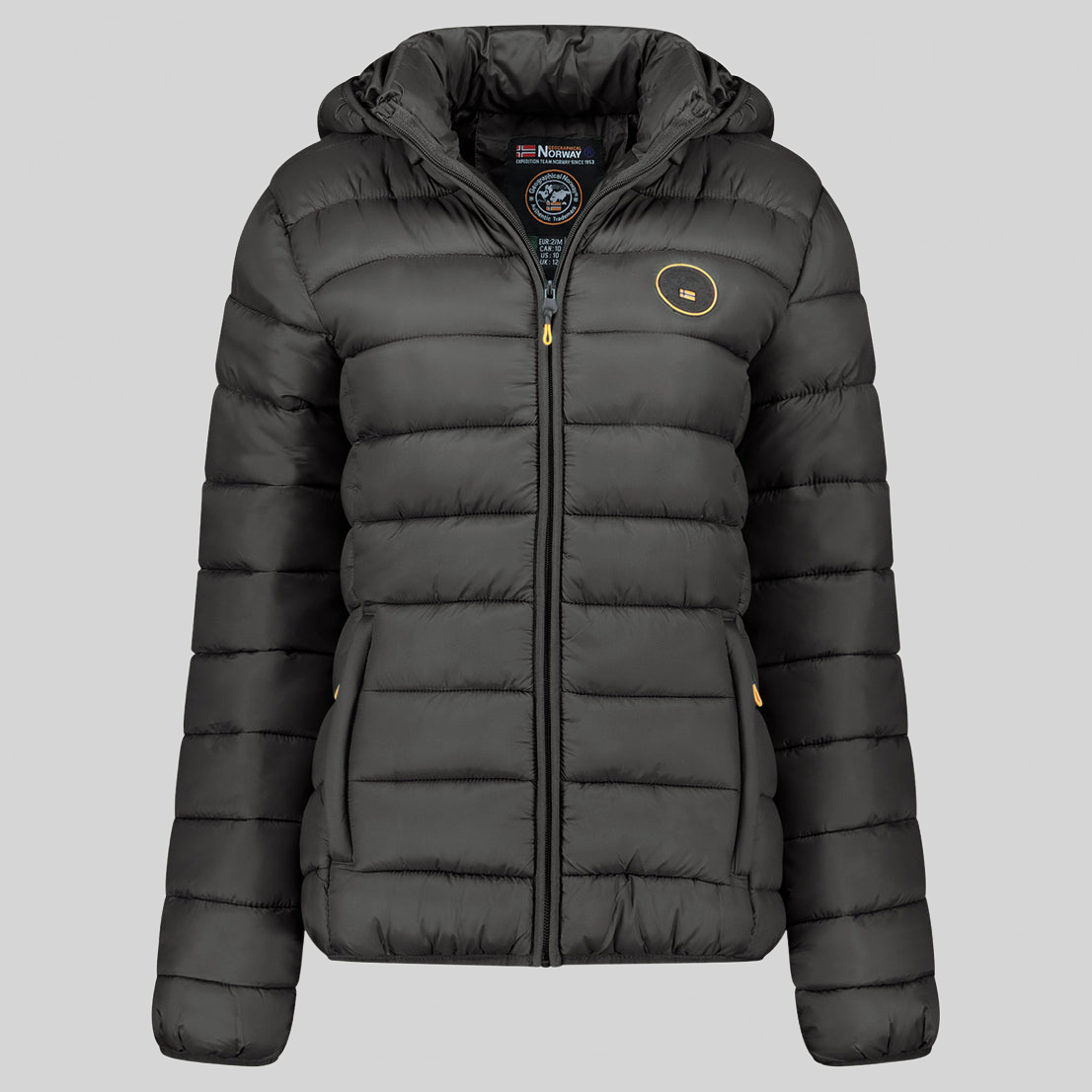 Geographical Norway ATIKAMAP HOOD Damen - Jacke Dunkelgrau