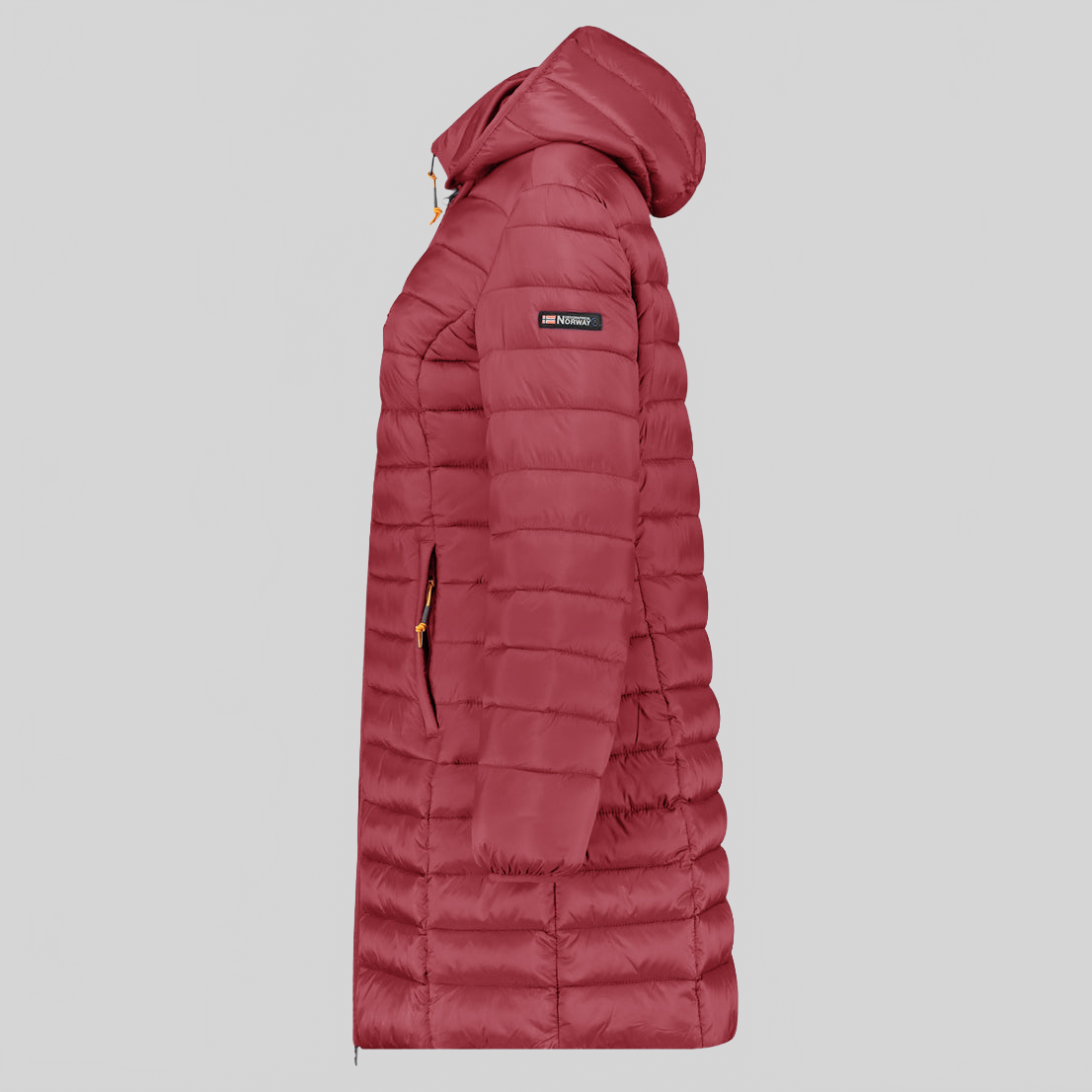 Geographical Norway ATIKOLOR LONG HOOD Mujer - Chaqueta Caqui