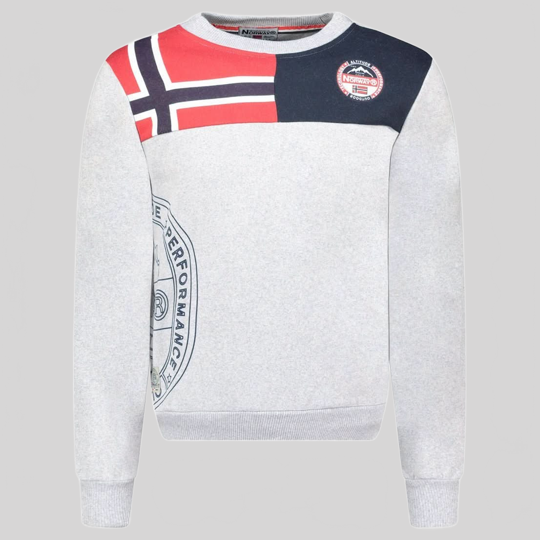 Geographical Norway G-ROUND Herren - Kopfbedeckter Sweatshirt mit Aufdruck und Flagge - Geographical Norway G-ROUND_MEN_MARINE_S_SDB-G-ROUND_MEN_BLANC_S_SDB-G-ROUND_MEN_MARINE_M_SDB-.G-ROUND_MEN_BLANC_M_SDB-G-ROUND_MEN_MARINE_L_SDB-G-ROUND_MEN_BLANC_L_SDB-G-ROUND_MEN_MARINE_XL_SDB-G-ROUND_MEN_BLANC_XL_SDB-G-ROUND_MEN_MARINE_XXL_SDB-G-ROUND_MEN_BLANC_XXL_SDB