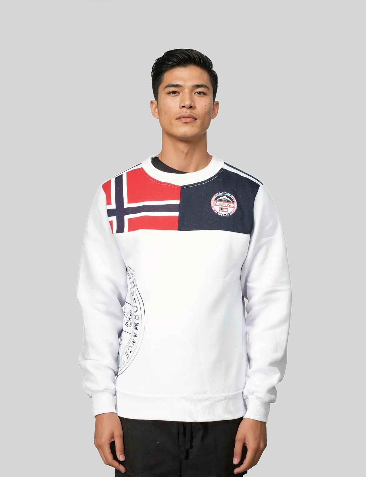 Geographical Norway G-ROUND Herren - Kopfbedeckter Sweatshirt mit Aufdruck und Flagge - Geographical Norway G-ROUND_MEN_MARINE_S_SDB-G-ROUND_MEN_BLANC_S_SDB-G-ROUND_MEN_MARINE_M_SDB-.G-ROUND_MEN_BLANC_M_SDB-G-ROUND_MEN_MARINE_L_SDB-G-ROUND_MEN_BLANC_L_SDB-G-ROUND_MEN_MARINE_XL_SDB-G-ROUND_MEN_BLANC_XL_SDB-G-ROUND_MEN_MARINE_XXL_SDB-G-ROUND_MEN_BLANC_XXL_SDB