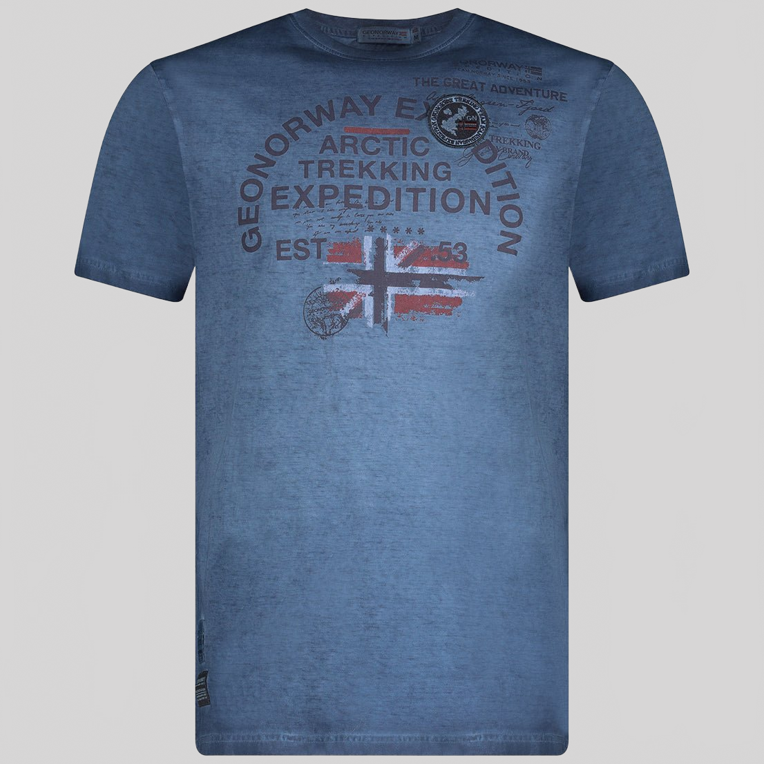 Geographical Norway Geographical Norway Jergen - Camiseta hombre, cuello redondo, manga corta - Geographical Norway JERGEN_MEN_GRIS_CLAIR_XXL_SDB-JERGEN_MEN_KAKI_M_SDB-JERGEN_MEN_MARINE_M_SDB-JERGEN_MEN_KAKI_L_SDB-JERGEN_MEN_MARINE_L_SDB-JERGEN_MEN_KAKI_XL_SDB-JERGEN_MEN_MARINE_XL_SDB-JERGEN_MEN_KAKI_XXL_SDB-JERGEN_MEN_MARINE_XXL_SDB-JERGEN_MEN_KAKI_3XL_SDB