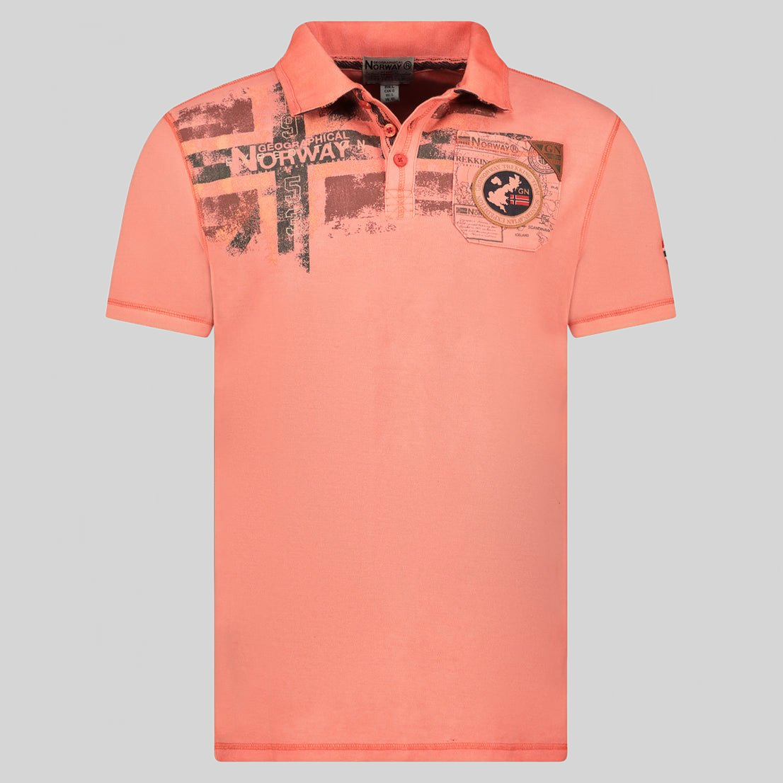 Geographical Norway ográfica KIMAC Hombre - Polo Manga Corta 100% Algodón - Geographical Norway KIMAC_MEN_BEIGE_S_SDB-KIMAC_MEN_BEIGE_M_SDB-KIMAC_MEN_BEIGE_L_SDB-KIMAC_MEN_BEIGE_XL_SDB-KIMAC_MEN_BEIGE_XXL_SDB-KIMAC_MEN_BEIGE_3XL_SDB-KIMAC_MEN_BLEU_S_SDB-KIMAC_MEN_BLEU_M_SDB-KIMAC_MEN_BLEU_XL_SDB-KIMAC_MEN_BLEU_XL_SDB