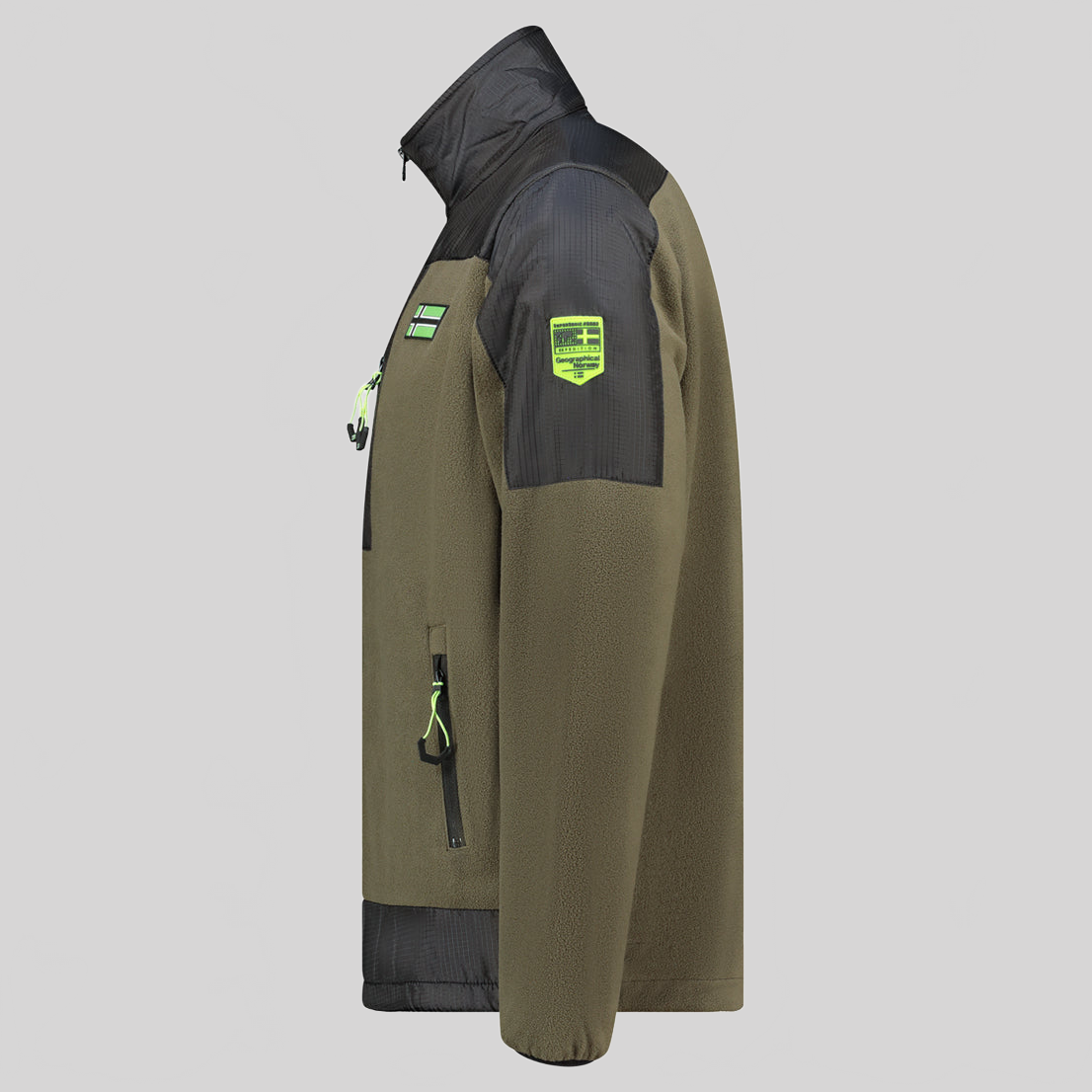 Geographical Norway TULENE Homme - Polaire Kaki