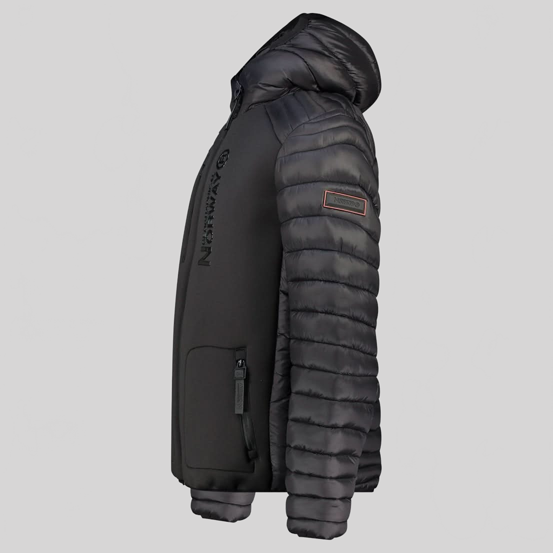 Geographical Norway Briwood Uomo - Giacca bi-materiale con cappuccio - Geographical Norway BRIWOOD_MEN_NOIR_SDB-BRIWOOD_MEN_NOIR_M_SDB-BRIWOOD_MEN_NOIR_L_SDB-BRIWOOD_MEN_NOIR_XL_SDB-BRIWOOD_MEN_NOIR_XXL_SDB-BRIWOOD_MEN_NOIR_3XL_SDB-BRIWOOD_MEN_GRIS_FONCE_SDB-BRIWOOD_MEN_GRIS_FONCE_M_SDB-BRIWOOD_MEN_GRIS_FONCE_L_SDB-BRIWOOD_MEN_GRIS_FONCE_XL_SDB