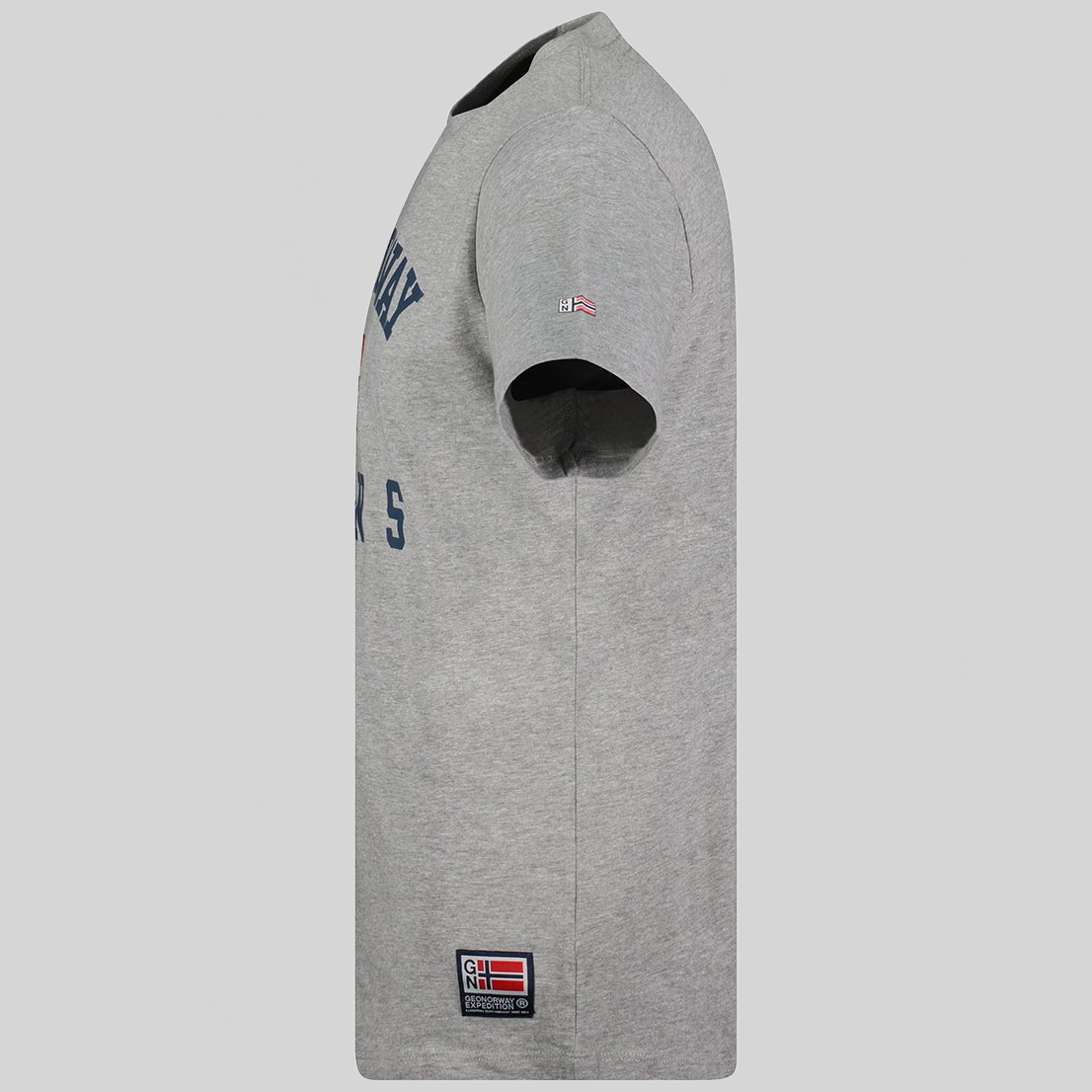 Geographical Norway Jadsen - t-shirt homme manches courtes col rond drapeau manche et impression - Geographical Norway JADSEN_MEN_GRIS_CLAIR_3XL_SDB-JADSEN_MEN_BLANC_3XL_SDB-JADSEN_MEN_GRIS_CLAIR_L_SDB-JADSEN_MEN_BLANC_L_SDB-JADSEN_MEN_GRIS_CLAIR_M_SDB-JADSEN_MEN_BLANC_M_SDB-JADSEN_MEN_GRIS_CLAIR_XL_SDB-JADSEN_MEN_BLANC_XL_SDB-JADSEN_MEN_BLANC_XXL_SDB-JADSEN_MEN_GRIS_CLAIR_XXL_SDB