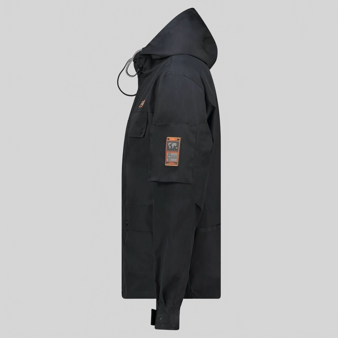 Geographical Norway BAKIROU Homme - Spring Jacket avec Capuche - Geographical Norway BAKIROU_MEN_KAKI_S_SDB-BAKIROU_MEN_KAKI_M_SDB-BAKIROU_MEN_KAKI_L_SDB-BAKIROU_MEN_KAKI_XL_SDB-BAKIROU_MEN_KAKI_XXL_SDB-BAKIROU_MEN_KAKI_3XL_SDB-BAKIROU_MEN_NOIR_S_SDB-BAKIROU_MEN_NOIR_M_SDB-BAKIROU_MEN_NOIR_L_SDB-BAKIROU_MEN_NOIR_XL_SDB