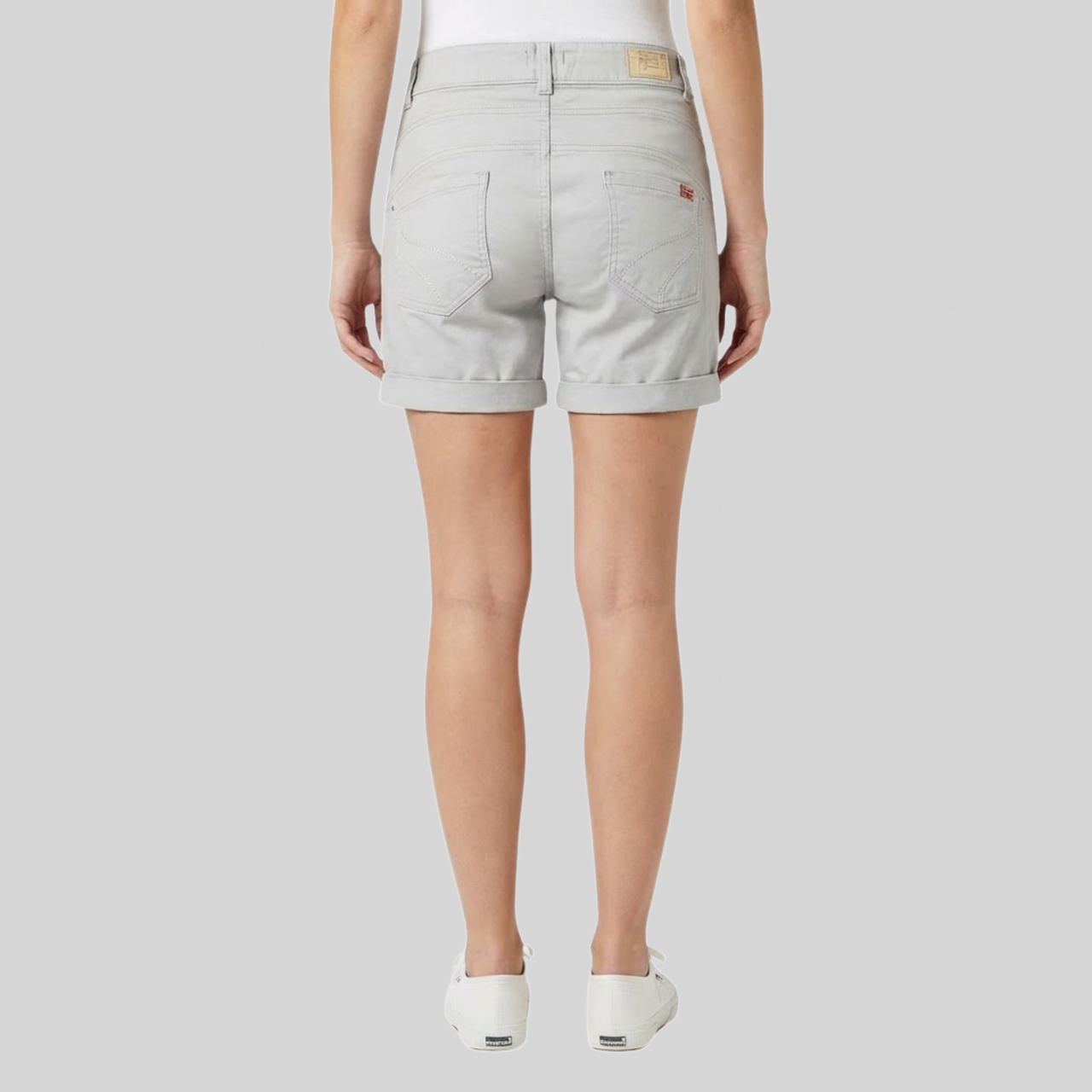 Geographical Norway Perlate Femme - Bermuda con tasche e bandiere - Geographical Norway PERLATE_LADY_BEIGE_SDB-PERLATE_LADY_BEIGE_M_SDB-PERLATE_LADY_BEIGE_L_SDB-PERLATE_LADY_BEIGE_XL_SDB-PERLATE_LADY_BEIGE_XXL_SDB-PERLATE_LADY_GREY_LIGHT_SDB-PERLATE_LADY_GREY_LIGHT_M_SDB-PERLATE_LADY_GREY_LIGHT_L_SDB-PERLATE_LADY_GREY_LIGHT_XL_SDB-PERLATE_LADY_GREY_LIGHT_XXL_SDB