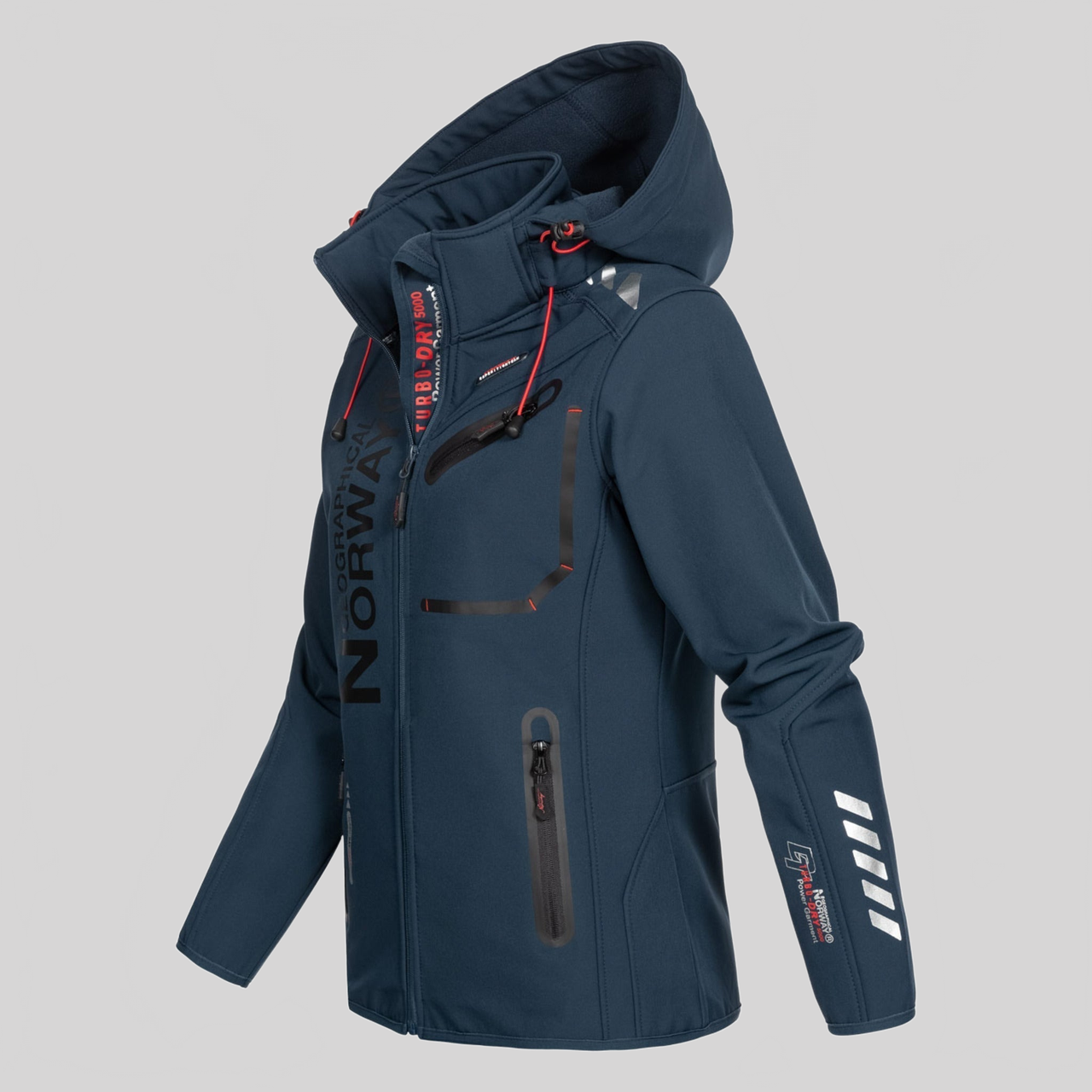Geographical Norway Reine Femme - Softshell - Geographical Norway - S Noir Orange