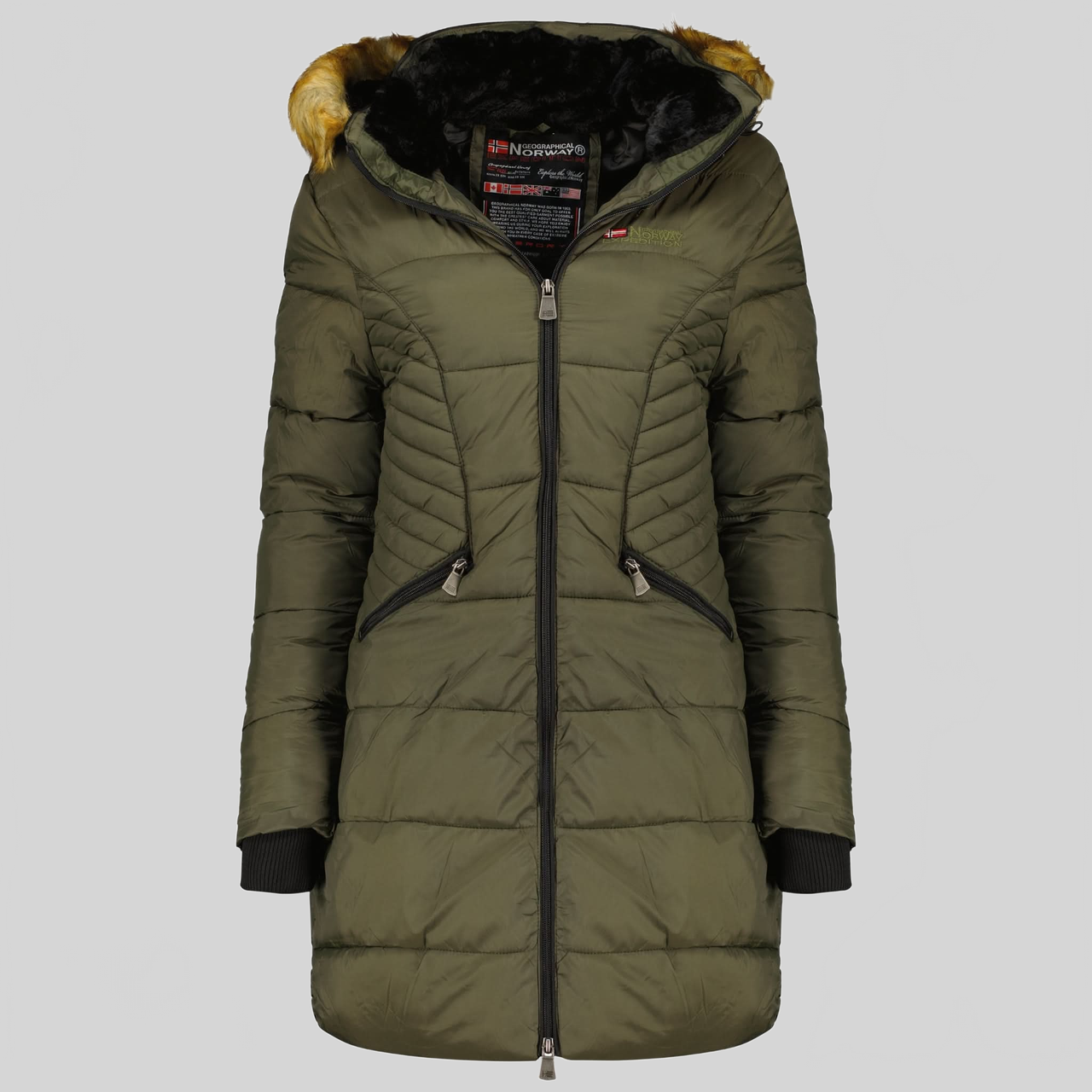 Geographical Norway Biene Frau - Warmer Parka mit Kapuze - Geographical Norway ABEILLE_LADY_KAKI_S_SDB-ABEILLE_LADY_MARINE_S_SDB-ABEILLE_LADY_NOIR_S_SDB-.BIENE_LADY_TAUPE_S_SDB- BIENE_LADY_KAKI_M_SDB- BIENE_LADY_MARINE_M_SDB- BIENE_LADY_SCHWARZ_M_SDB- BIENE_LADY_TAUPE_M_SDB- BIENE_LADY_KAKI_L_SDB- BIENE_LADY_MARINE_L_SDB