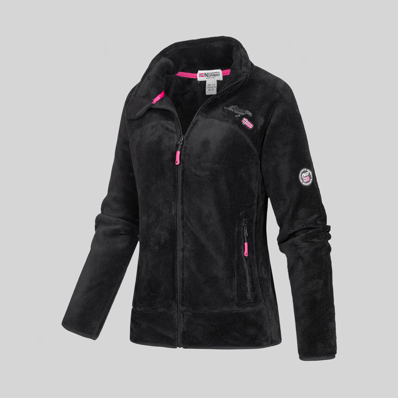 Geographical Norway Upaline - Pile con zip morbida da donna - Geographical Norway UPALINE_LADY_ROSE_PALE_S_SDB-UPALINE_LADY_BLANC_SDB-UPALINE_LADY_MARINE_SDB- LadiesUPALINE_LADY_MALABAR_SDB-UPALINE_LADY_LIGHT_GREY_SDB-UPALINE_LADY_BLACK_SDB-UPALINE_LADY_OLIVE_SDB-UPALINE_LADY_RED_SDB-UPALINE_LADY_SAUMON_SDB-UPALINE_LADY_TAUPE_SDB