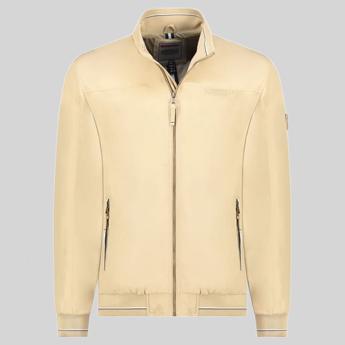 Geographical Geographical Norway DALEX Hombre - Chaqueta de primavera con bolsillo de cremallera y manga con escudo - Geographical Norway DALEX_MEN_BEIGE_S_SDB-DALEX_MEN_BEIGE_M_SDB-DALEX_MEN_BEIGE_L_SDB-DALEX_MEN_BEIGE_XL_SDB-DALEX_MEN_BEIGE_XXL_SDB-DALEX_MEN_BEIGE_3XL_SDB-DALEX_MEN_MARINE_S_SDB-DALEX_MEN_MARINE_M_SDB-DALEX_MEN_MARINE_L_SDB-DALEX_MEN_MARINE_XL_SDB