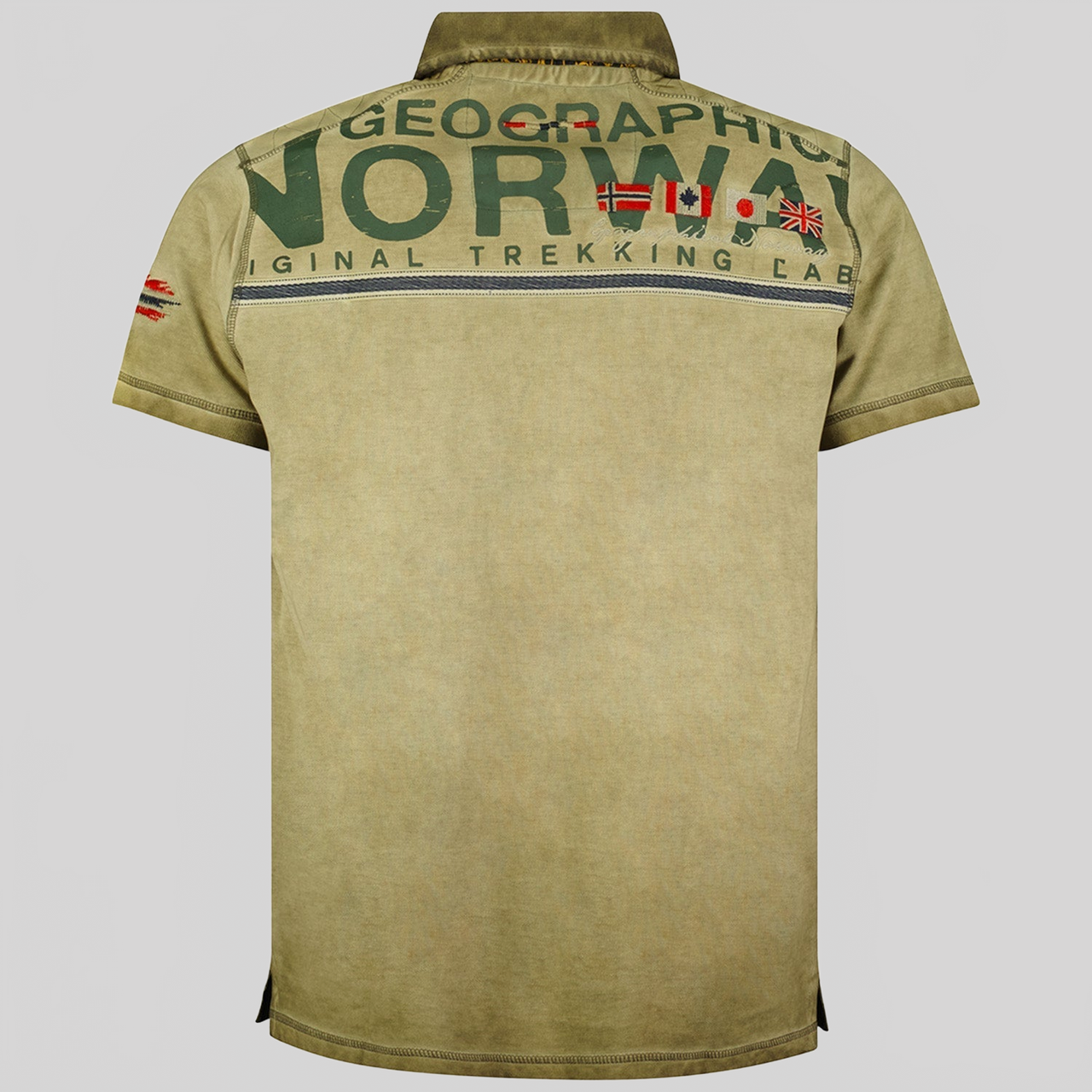 Geographical Norway Kamo Homme - Faded effect short sleeve polo shirt - Geographical Norway KAMO_MEN_CORAIL_M_SDB-KAMO_MEN_CORAIL_L_SDB-KAMO_MEN_CORAIL_XL_SDB-KAMO_MEN_BLEU_M_SDB-KAMO_MEN_BLEU_L_SDB-KAMO_MEN_BLEU_XL_SDB-KAMO_MEN_BLEU_XXL_SDB-KAMO_MEN_GRIS_CLAIR_S_SDB-KAMO_MEN_GRIS_CLAIR_M_SDB-KAMO_MEN_GRIS_CLAIR_L_SDB