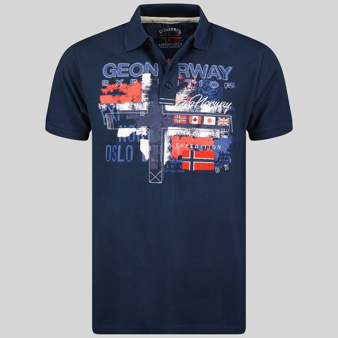 Geographical Norway Ketchup Uomo - Polo a maniche corte - Geographical Norway KETCHUP_MEN_GRIS_CLAIR_M_SDB-KETCHUP_MEN_BLANC_M_SDB-KETCHUP_MEN_GRIS_CLAIR_L_SDB-KETCHUP_MEN_WHITE_L_SDB-KETCHUP_MEN_GREY_LIGHT_XL_SDB-KETCHUP_MEN_WHITE_XL_SDB-KETCHUP_MEN_GREY_LIGHT_XXL_SDB-KETCHUP_MEN_WHITE_XXL_SDB-KETCHUP_MEN_WHITE_3XL_SDB-KETCHUP_MEN_MARINE_M_SDB