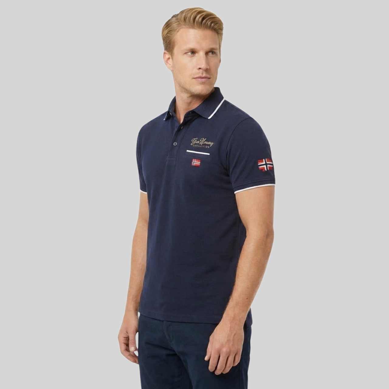 Geographical Norway KARA Homme - Polo à Manches Courtes, Poche - Geographical Norway KARA_MEN_BLANC_S_SDB-KARA_MEN_NOIR_S_SDB-KARA_MEN_KAKI_S_SDB-KARA_MEN_BLANC_M_SDB-KARA_MEN_NOIR_M_SDB-KARA_MEN_KAKI_M_SDB-KARA_MEN_BLANC_L_SDB-KARA_MEN_NOIR_L_SDB-KARA_MEN_KAKI_L_SDB-KARA_MEN_NOIR_XL_SDB