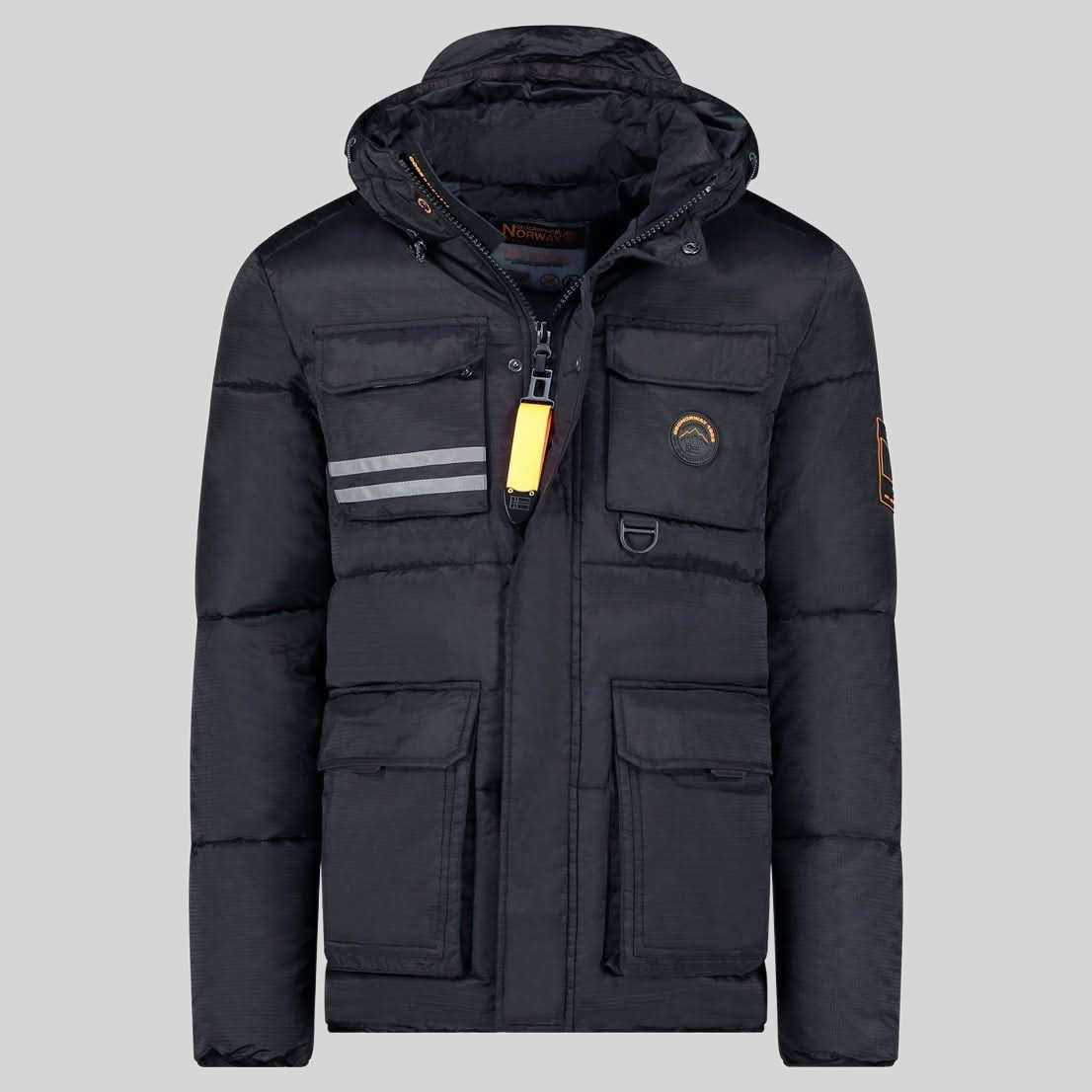 Geographical Geographical Norway Dolbary Hombre - Parka con capucha y bolsillos - Geographical Norway DOLBARY_MEN_NOIR_S_SDB-DOLBARY_MEN_MARINE_S_SDB-DOLBARY_MEN_NOIR_M_SDB-DOLBARY_MEN_MARINE_M_SDB-DOLBARY_MEN_NOIR_L_SDB-DOLBARY_MEN_MARINE_L_SDB-DOLBARY_MEN_NOIR_XL_SDB-DOLBARY_MEN_MARINE_XL_SDB-DOLBARY_MEN_NOIR_XXL_SDB-DOLBARY_MEN_MARINE_XXL_SDB