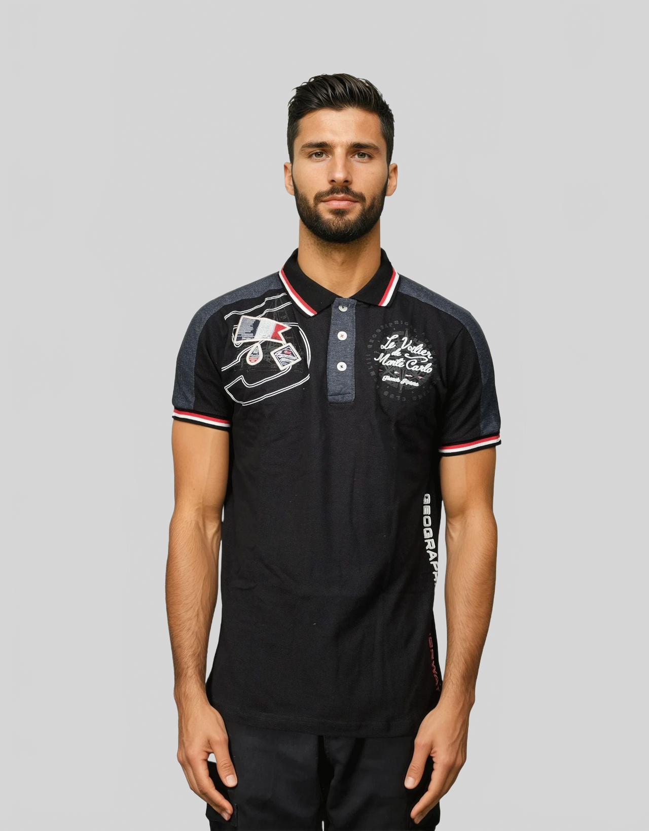 Geographical Norway Kalvin Men - Short-sleeved polo shirt - Geographical Norway KALVIN_MEN_NOIR_MDB-KALVIN_MEN_MARINE_M_SDB-KALVIN_MEN_BLANC_M_SDB-KALVIN_MEN_NOIR_L_SDB-KALVIN_MEN_MARINE_L_SDB-KALVIN_MEN_BLANC_L_SDB-KALVIN_MEN_NOIR_XL_SDB-KALVIN_MEN_MARINE_XL_SDB-KALVIN_MEN_BLANC_XL_SDB-KALVIN_MEN_NOIR_XXL_SDB