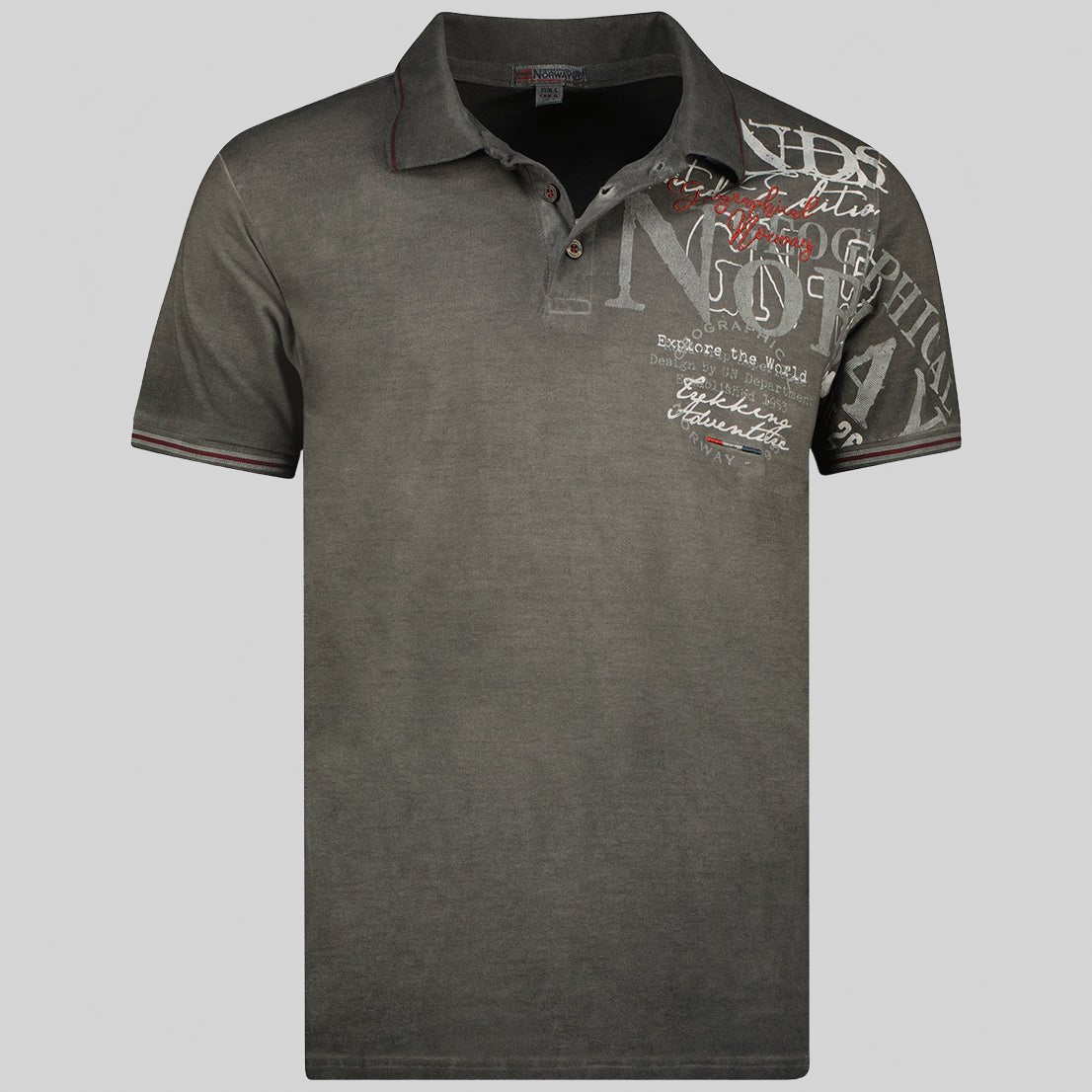 Geographical Norway Kadventure Uomo - Polo, maniche corte - Geographical Norway KADVENTURE_MEN_BLEU_M_SDB-KADVENTURE_MEN_BLANC_M_SDB-KADVENTURE_MEN_BLEU_L_SDB-KADVENTURE_MEN_BLANC_L_SDB-KADVENTURE_MEN_BLEU_XL_SDB-KADVENTURE_MEN_BLANC_XL_SDB-KADVENTURE_MEN_BLANC_XXL_SDB-KADVENTURE_MEN_BLEU_XXL_SDB-KADVENTURE_MEN_BLEU_3XL_SDB-KADVENTURE_MEN_MARINE_M_SDB