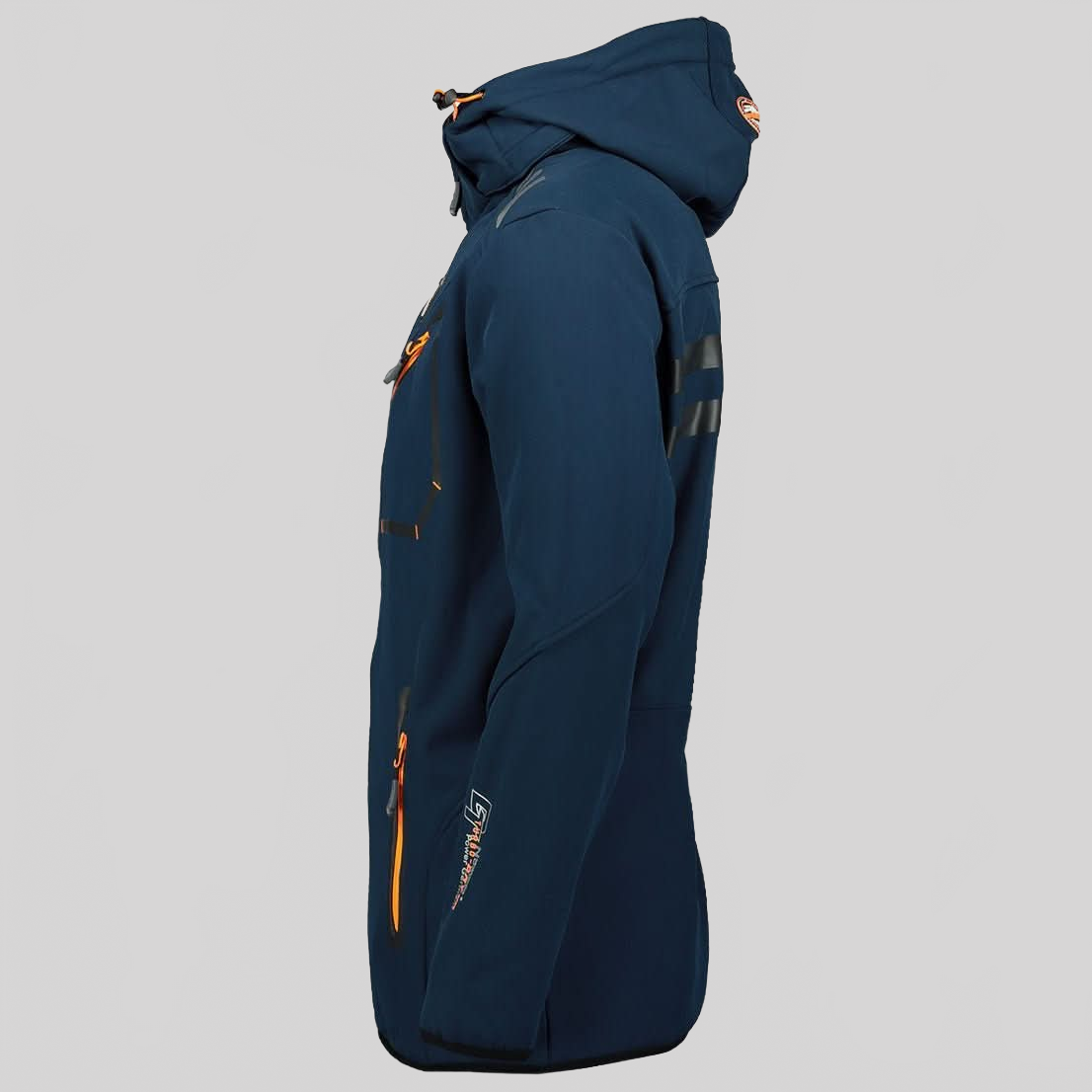 Geographical Norway Royaute Homme - Softshell Kaki Noir - Geographical Norway - S Kaki Noir