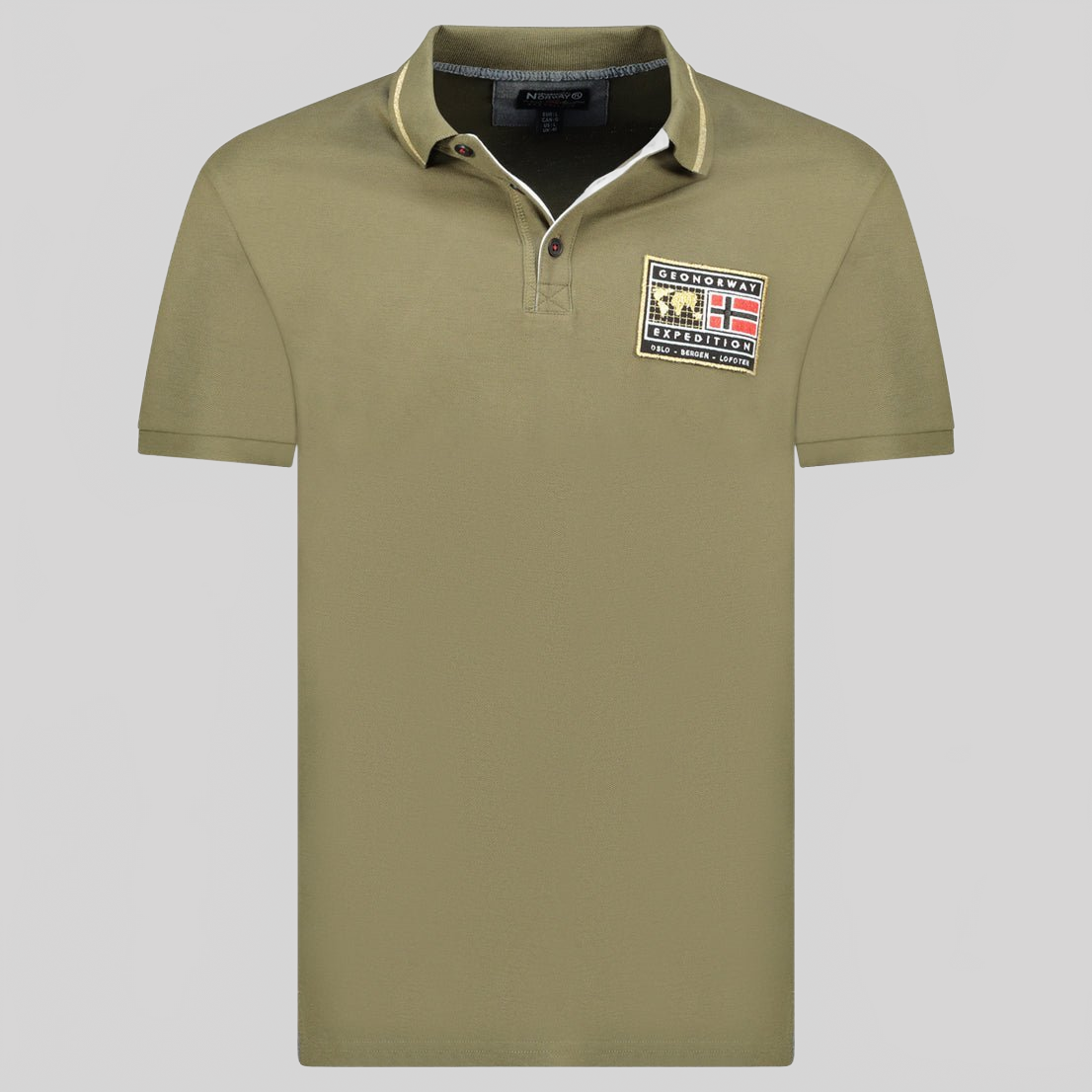 Geographical Norway KARITE Hombre - Polo manga corta 100% Algodón - Geographical Norway KARITE_MEN_GRIS_CLAIR_SDB-KARITE_MEN_GRIS_CLAIR_M_SDB-KARITE_MEN_GRIS_CLAIR_L_SDBKARITE_MEN_GREY_CLEAR_XL_SDB-KARITE_MEN_GREY_CLEAR_XXL_SDB-KARITE_MEN_GREY_CLEAR_3XL_SDB-KARITE_MEN_KAKI_S_SDB-KARITE_MEN_KAKI_M_SDB-KARITE_MEN_KAKI_L_SDB-KARITE_MEN_KAKI_XL_SDB