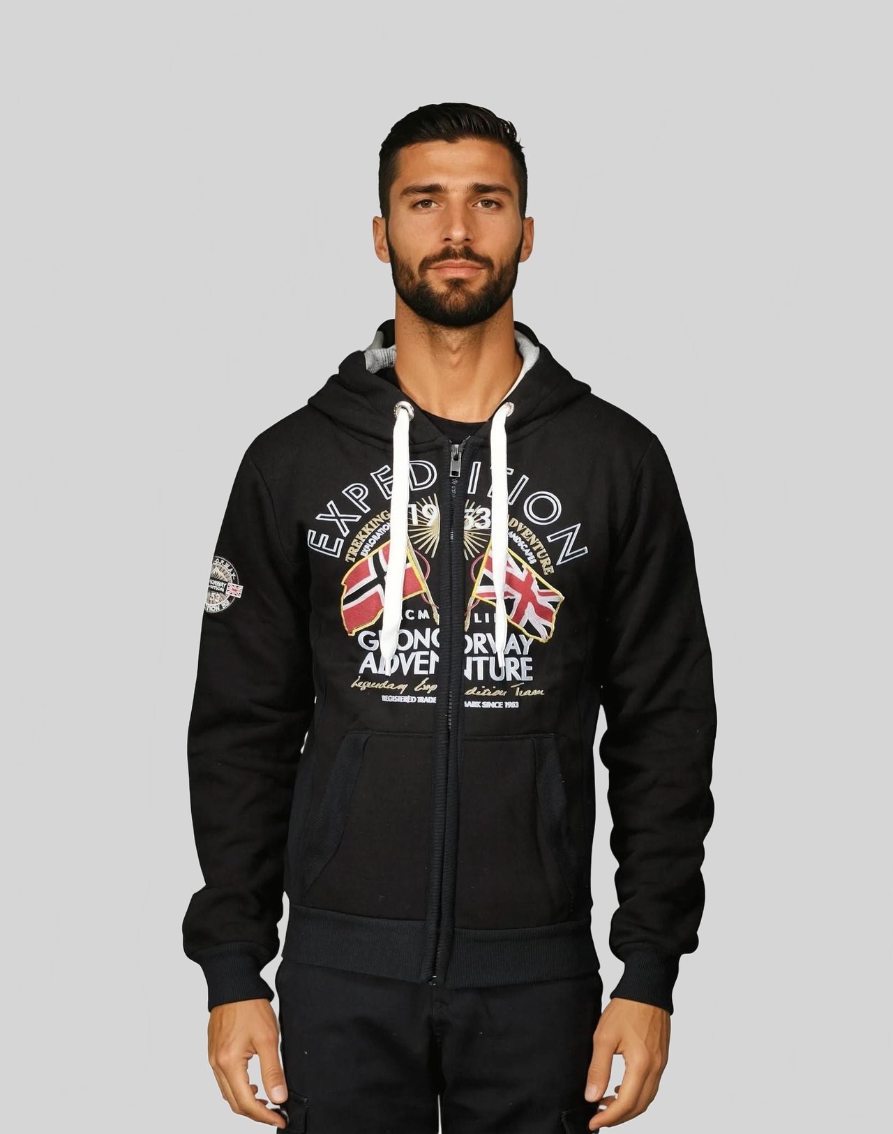 Geographical Norway Flepto Man - Felpa con cappuccio - Geographical Norway FLEPTO_MEN_GRIS_CLAIR_SDB-FLEPTO_MEN_GRIS_CLAIR_M_SDB-FLEPTO_MEN_GRIS_CLAIR_L_SDB- Felpa in pile da uomoFLEPTO_MEN_GRIS_CLAIR_XL_SDB-FLEPTO_MEN_GRIS_CLAIR_XXL_SDB-FLEPTO_MEN_GRIS_CLAIR_3XL_SDB-FLEPTO_MEN_MARINE_S_SDB-FLEPTO_MEN_MARINE_M_SDB-FLEPTO_MEN_MARINE_L_SDB-FLEPTO_MEN_MARINE_XL_SDB