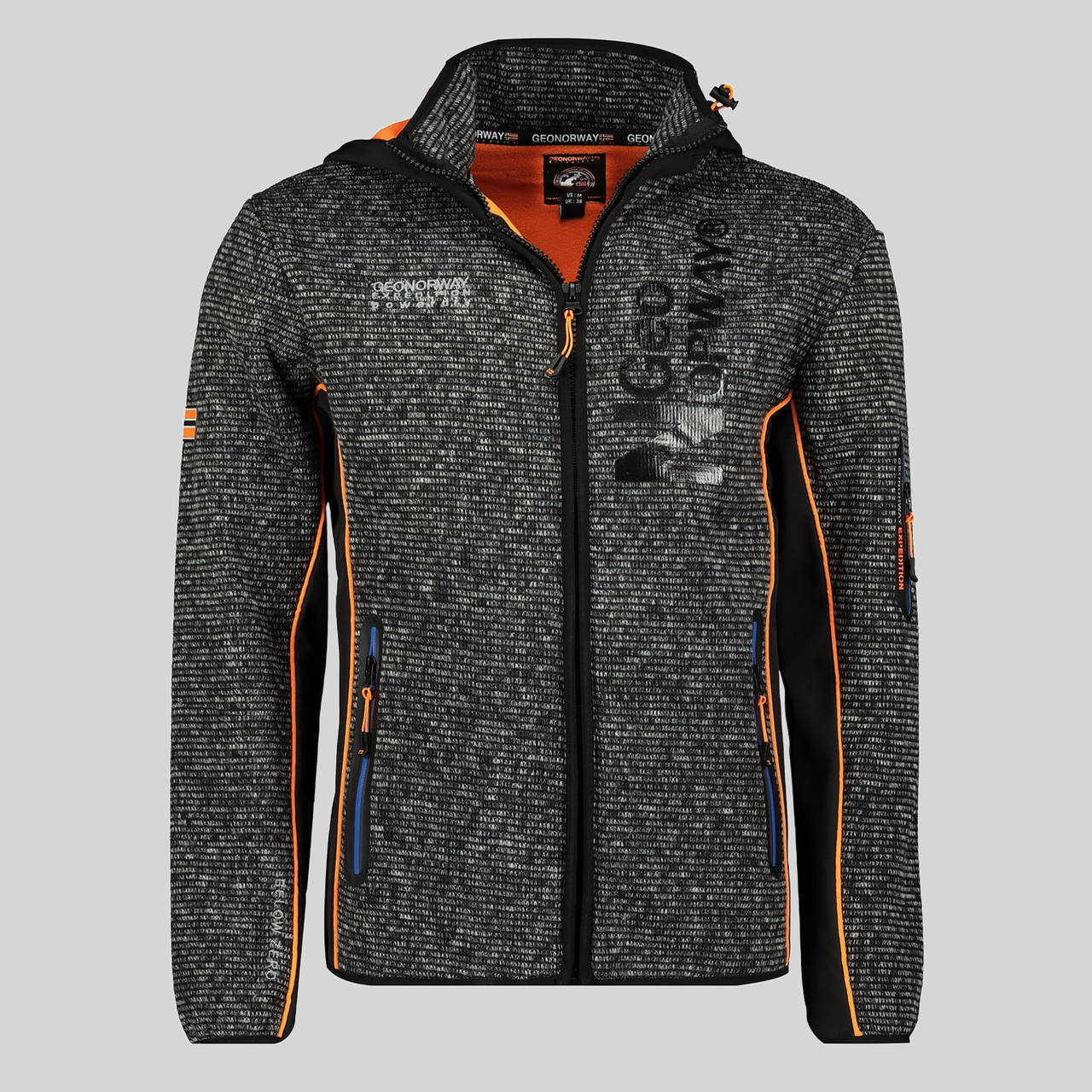 Geographical Norway Tcharly Mann - Fleece - Geographical Norway TCHARLY_MEN_BLEU_3XL_SDB-TCHARLY_MEN_BLEU_L_SDB-TCHARLY_MEN_BLEU_M_SDB-TCHARLY_MEN_BLEU_S_S_DB-TCHARLY_MEN_BLEU_XL_SDB-TCHARLY_MEN_BLEU_XXL_SDB-TCHARLY_MEN_GRIS_CLAIR_3XL_SDB-TCHARLY_MEN_GRIS_CLAIR_L_SDB-TCHARLY_MEN_GRIS_CLAIR_M_SDB-TCHARLY_MEN_GRIS_CLAIR_S_SDB