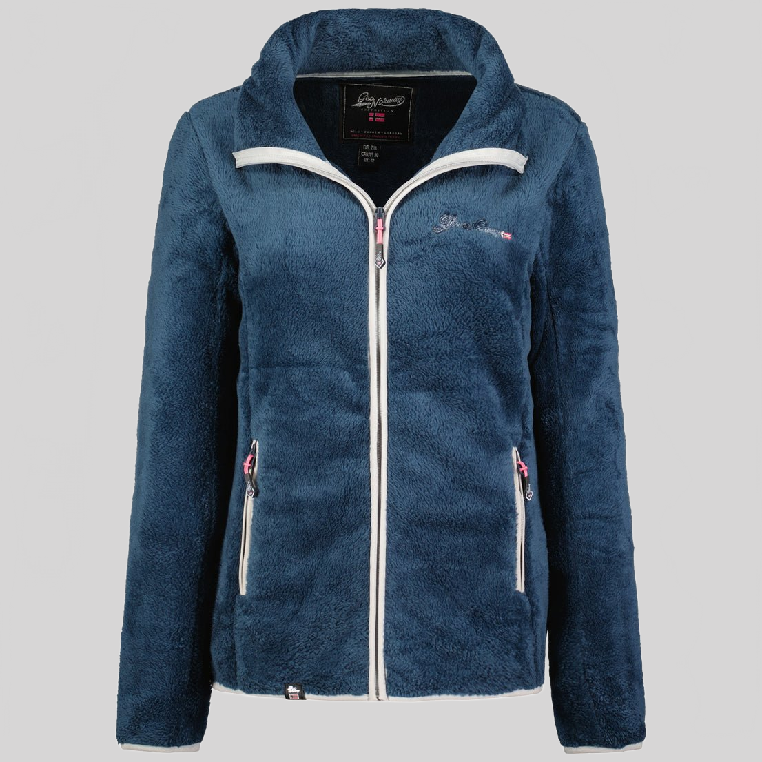 Geographical Norway UNIQUE - Vellón con cremallera para mujer - Geographical Norway UNIQUE_LADY_GRIS_CLAIR_S_SDB-UNIQUE_LADY_GRIS_CLAIR_M_SDB-UNIQUE_LADY_GRIS_CLAIR_L_SDB- Unique_Lady_gris_clair_xl_sdb-unique_Lady_gris_clair_xxl_sdb-unique_Lady_malabar_s_s_sdb-unique_Lady_malabarUNIQUE_LADY_LIGHT_GREY_XL_SDB-UNIQUE_LADY_LIGHT_GREY_XXL_SDB-UNIQUE_LADY_MALABAR_S_SDB-UNIQUE_LADY_MALABAR_M_SDB-UNIQUE_LADY_MALABAR_L_SDB-UNIQUE_LADY_MALABAR_XL_SDB-UNIQUE_LADY_MARINE_SDB