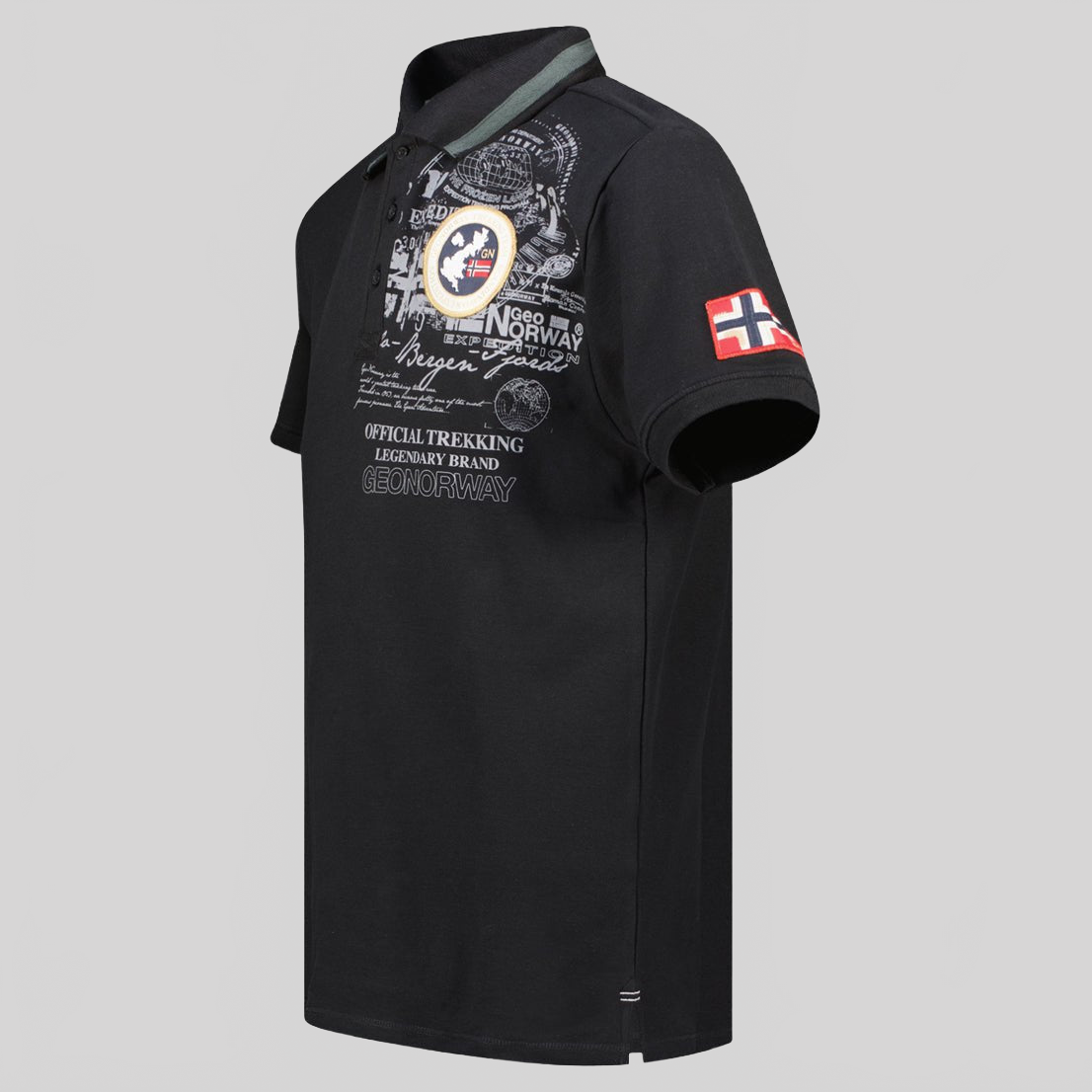 Geographical Norway KARUEN Hombre - Polo Manga Corta 100% Algodón - Geographical Norway KARUEN_MEN_MARINE_S_SDB-KARUEN_MEN_MARINE_SDB-KARUEN_MEN_MARINE_L_SDB-KARUEN_MEN_MARINE_XL_SDB-KARUEN_MEN_MARINE_XXL_SDB-KARUEN_MEN_MARINE_3XL_SDB-KARUEN_MEN_GRIS_FONCE_SDB-KARUEN_MEN_GRIS_FONCE_M_SDB-KARUEN_MEN_GRIS_FONCE_L_SDB-KARUEN_MEN_GRIS_FONCE_XL_SDB
