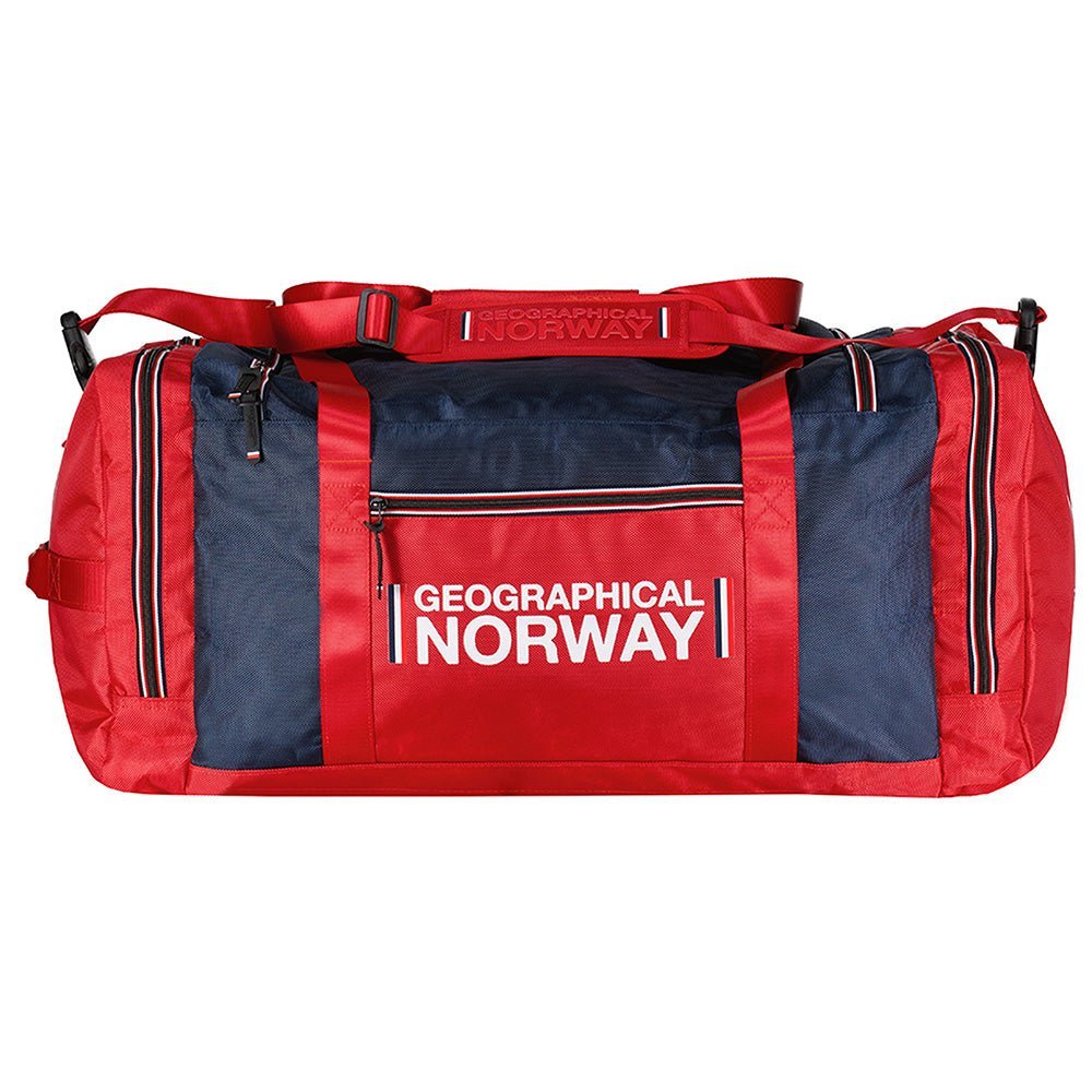 Geographical Norway Shannon - Borsa grande da viaggio e sportiva con tasche e manico - Geographical Norway SHANNON_SAC_KAKI_NOIR_SDB-SHANNON_SAC_NOIR_GRIS_FONCE_SDB-SHANNON_SAC_MARINE_GRIS_FONCE_SDB-SHANNON_SAC_GRIS_FONCE_MARINE_SDB-SHANNON_SAC_ROUGE_MARINE_SDB