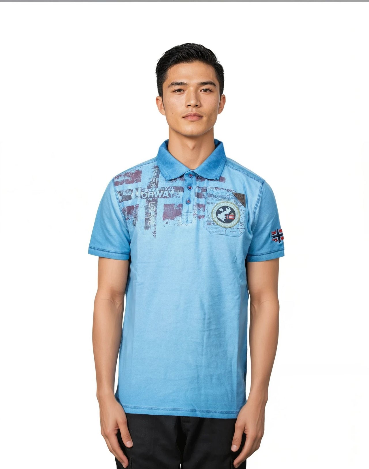 Geographical Norway KIMAC Homme - Polo Short Sleeve 100% Baumwolle - Geographical Norway KIMAC_MEN_BEIGE_S_SDB-KIMAC_MEN_BEIGE_M_SDB-KIMAC_MEN_BEIGE_L_SDB-.KIMAC_MEN_BEIGE_XL_SDB-KIMAC_MEN_BEIGE_XXL_SDB-KIMAC_MEN_BEIGE_3XL_SDB-KIMAC_MEN_BLEU_S_SDB-KIMAC_MEN_BLEU_M_SDB-KIMAC_MEN_BLEU_L_SDB-KIMAC_MEN_BLEU_XL_SDB