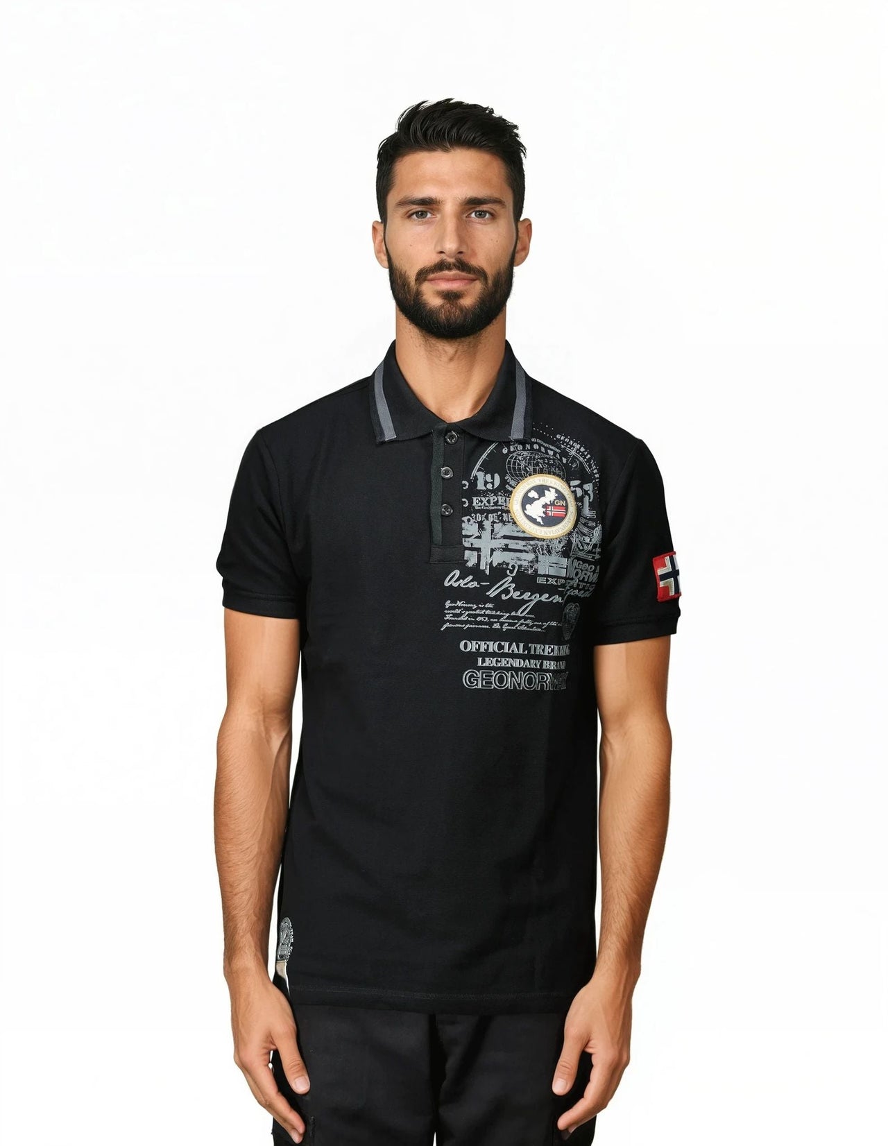 Geographical Norway KARUEN Homme - Polo Kurzarm 100% Baumwolle - Geographical Norway KARUEN_MEN_MARINE_S_SDB-KARUEN_MEN_MARINE_M_SDB-KARUEN_MEN_MARINE_L_SDB-KARUEN_MEN_MARINE_XL_SDB-.KARUEN_MEN_MARINE_XXL_SDB-KARUEN_MEN_MARINE_3XL_SDB-KARUEN_MEN_GRIS_FONCE_S_SDB-KARUEN_MEN_GRIS_FONCE_M_SDB-KARUEN_MEN_GRIS_FONCE_SDB-KARUEN_MEN_GRIS_FONCE_L_SDB-KARUEN_MEN_GRIS_FONCE_XL_SDB