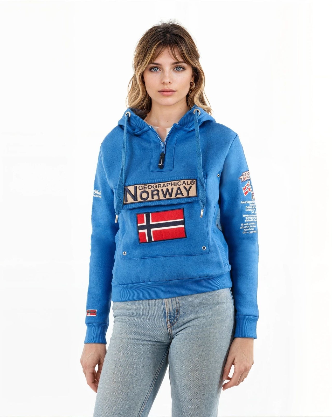 Geographical Norway Gymclass Damen - Kapuzenpullover - Geographical Norway GYMCLASS_LADY_BLANC_S_SDB-GYMCLASS_LADY_BLEU_PETROLE_S_SDB-GYMCLASS_LADY_BLEU_ROYAL_S_SDB-GYMCLASS_LADY_BLEU_CIEL_S_SDB-.GYMCLASS_LADY_BORDEAUX_S_SDB-GYMCLASS_LADY_GRENAT_S_S_SDB-GYMCLASS_LADY_GRAU_FONCE_S_SDB-GYMCLASS_LADY_GRAU_CLAIR_S_SDB-GYMCLASS_LADY_MARINE_S_S_SDB-GYMCLASS_LADY_KAKI_S_S_SDB